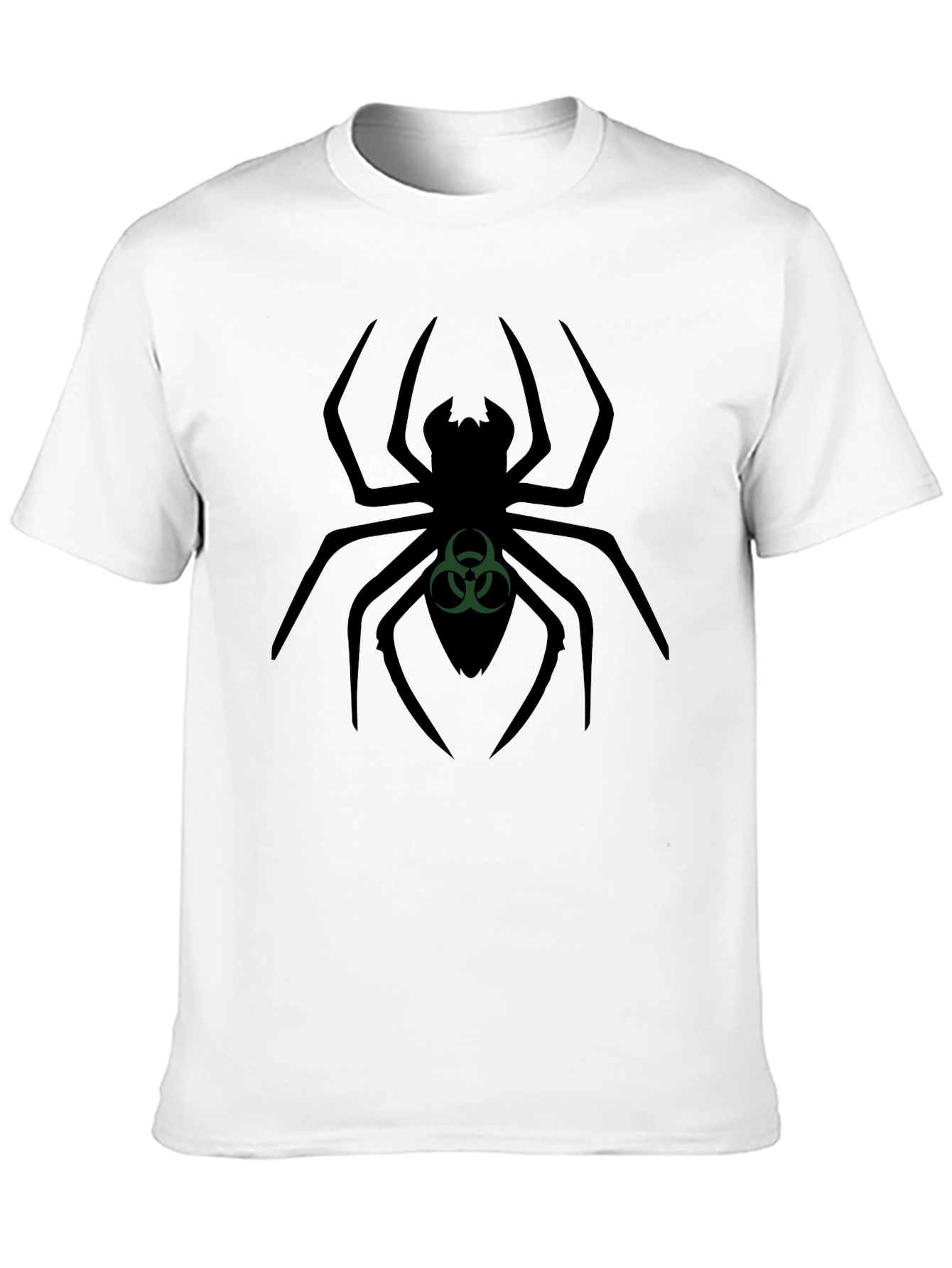 Biohazard Spider Graphic T-Shirt