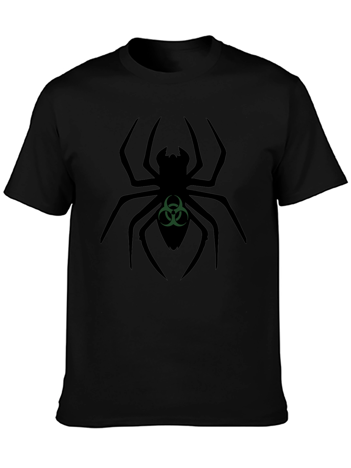 Biohazard Spider Graphic T-Shirt