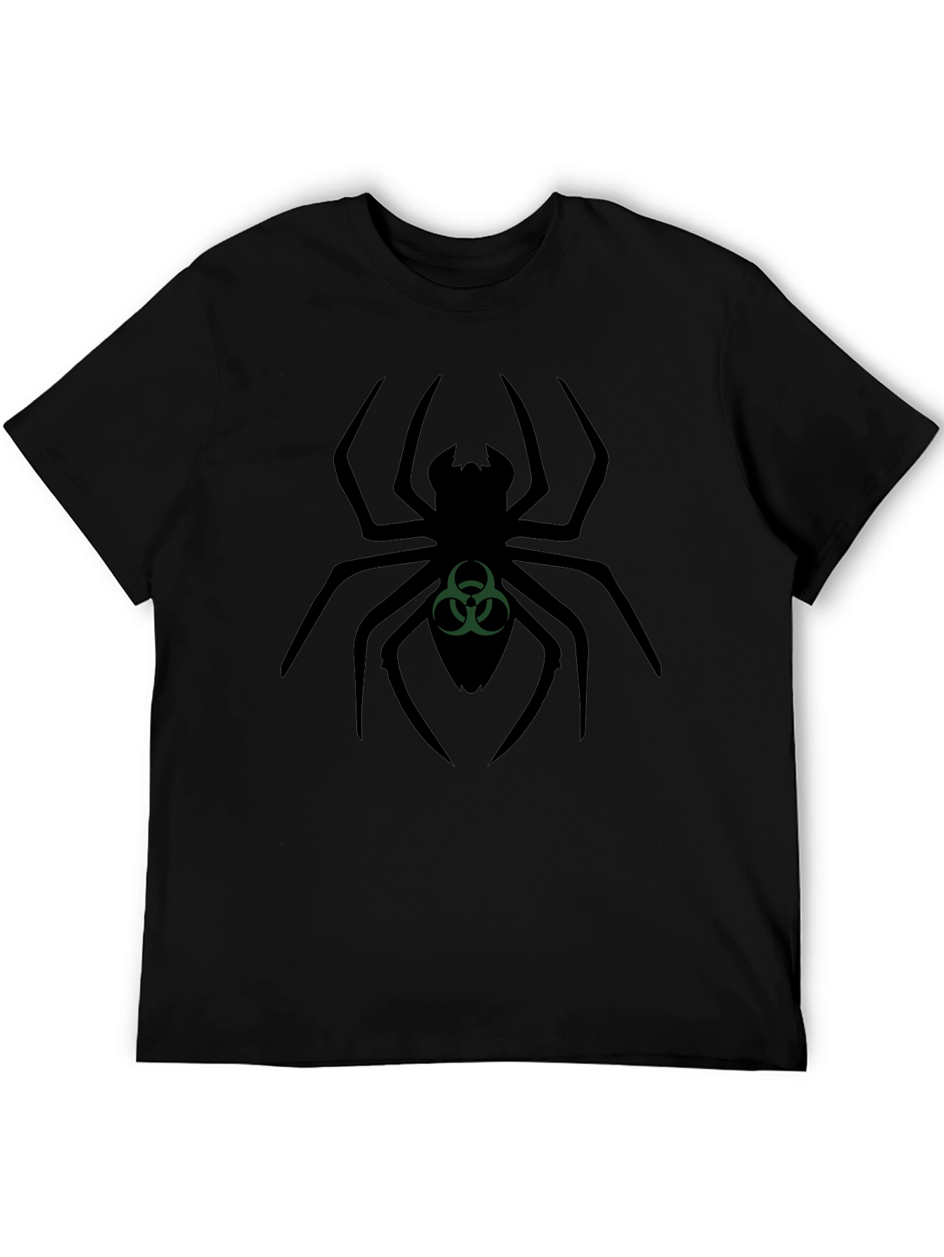 Biohazard Spider Graphic T-Shirt