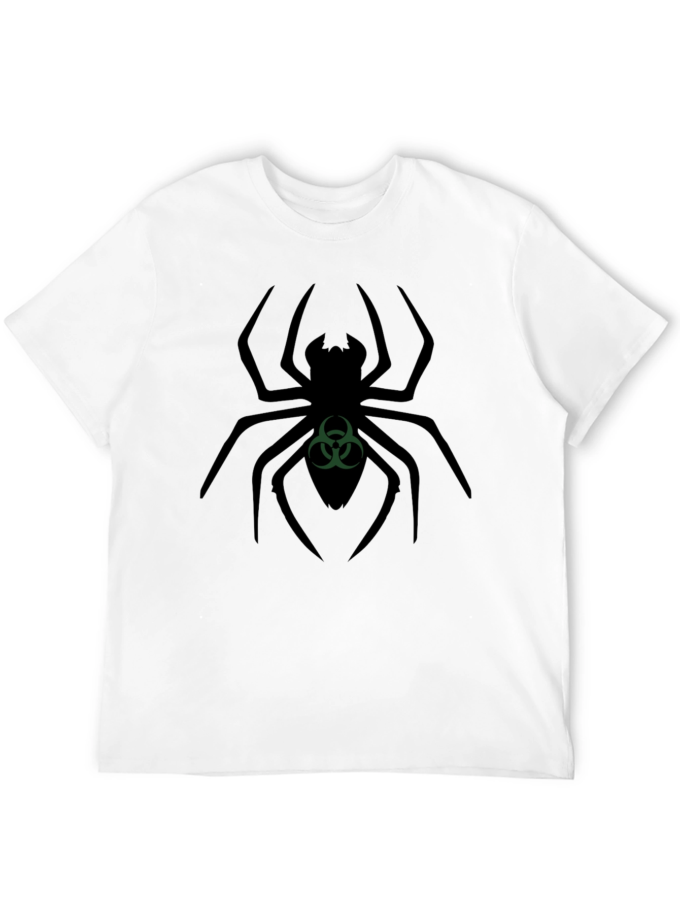 Biohazard Spider Graphic T-Shirt
