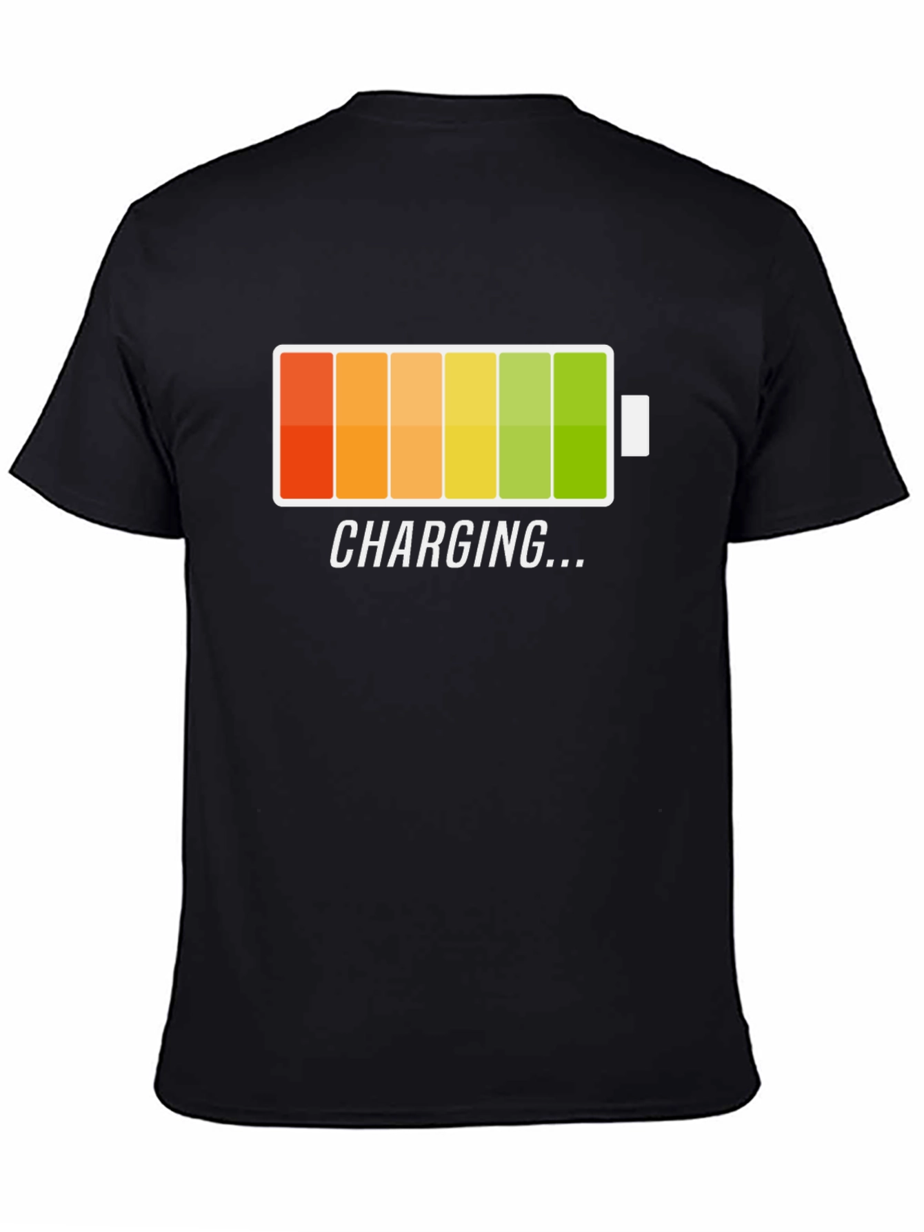 Charging Battery Graphic T-Shirt