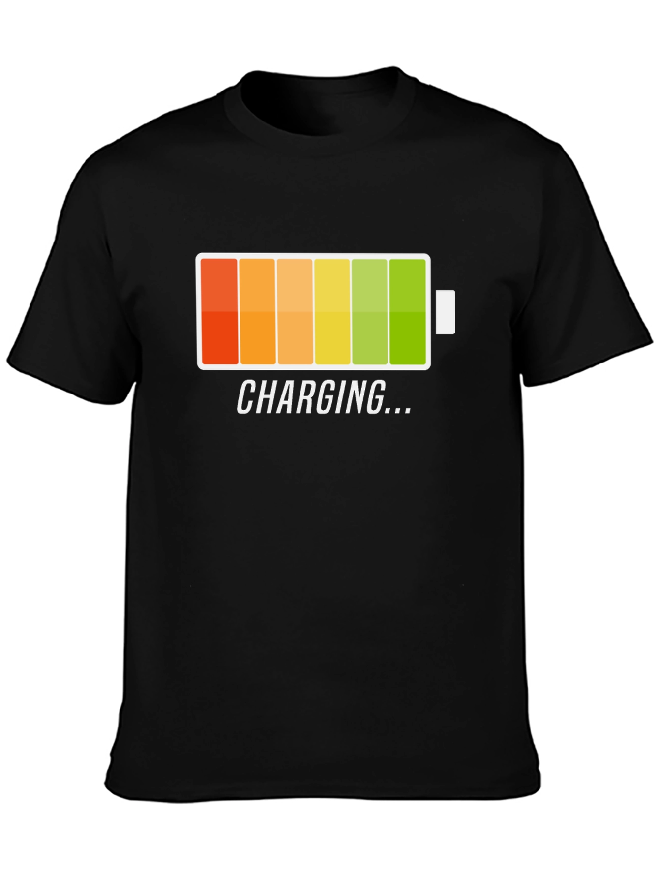 Charging Battery Graphic T-Shirt