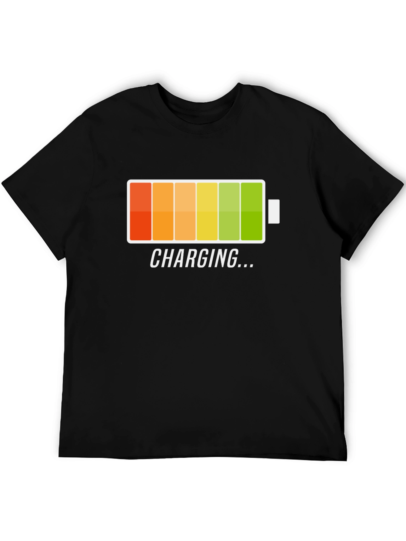 Charging Battery Graphic T-Shirt