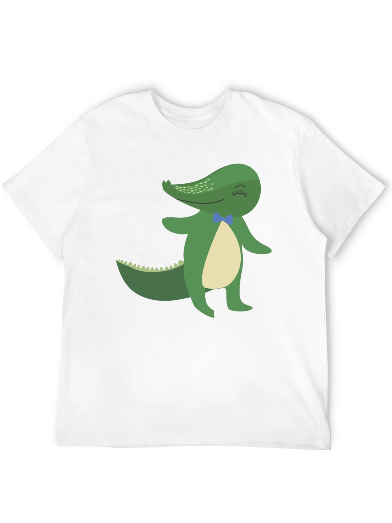 Cool Alligator Graphic Tee - Black