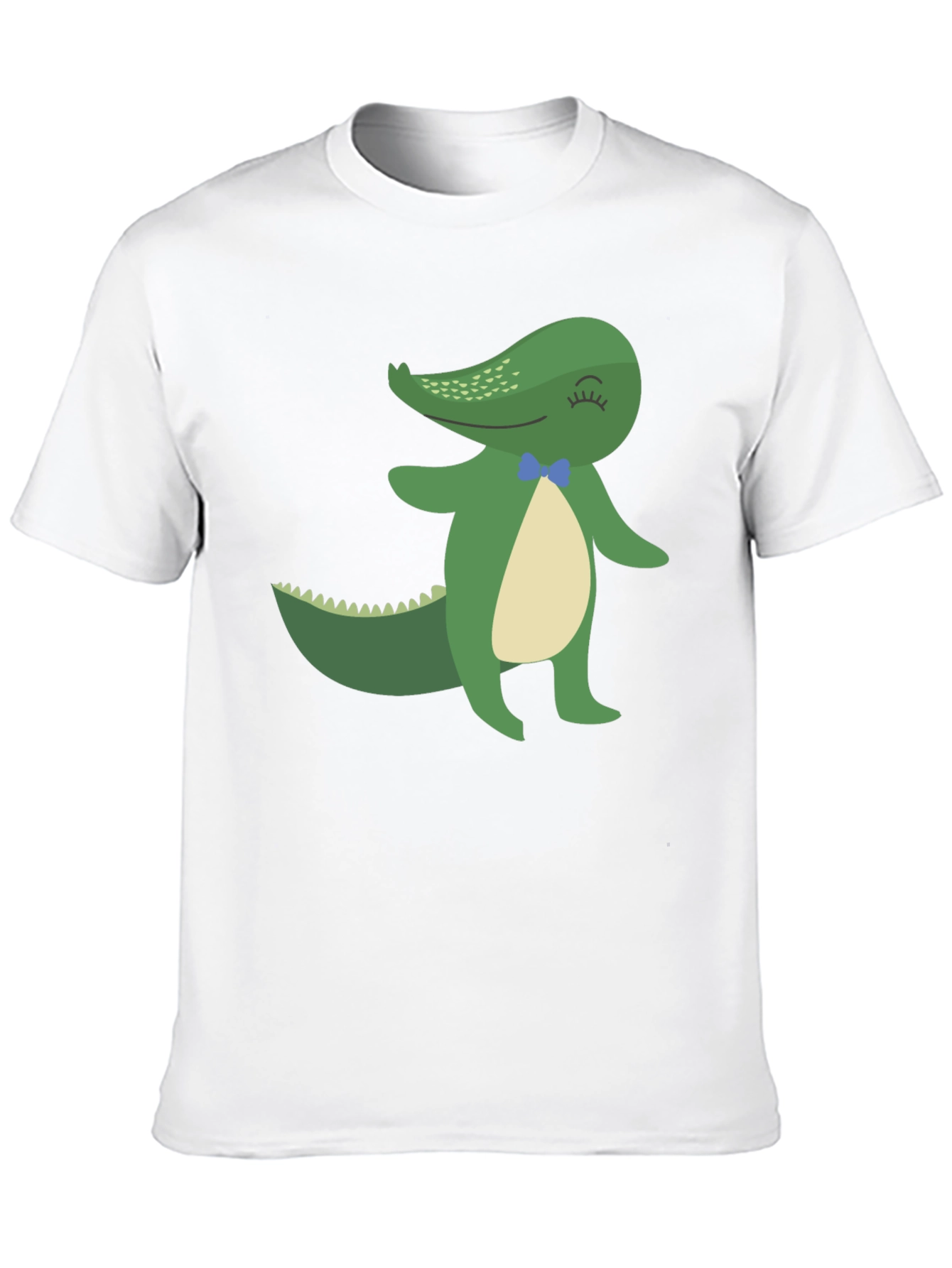Cool Alligator Graphic Tee - Black