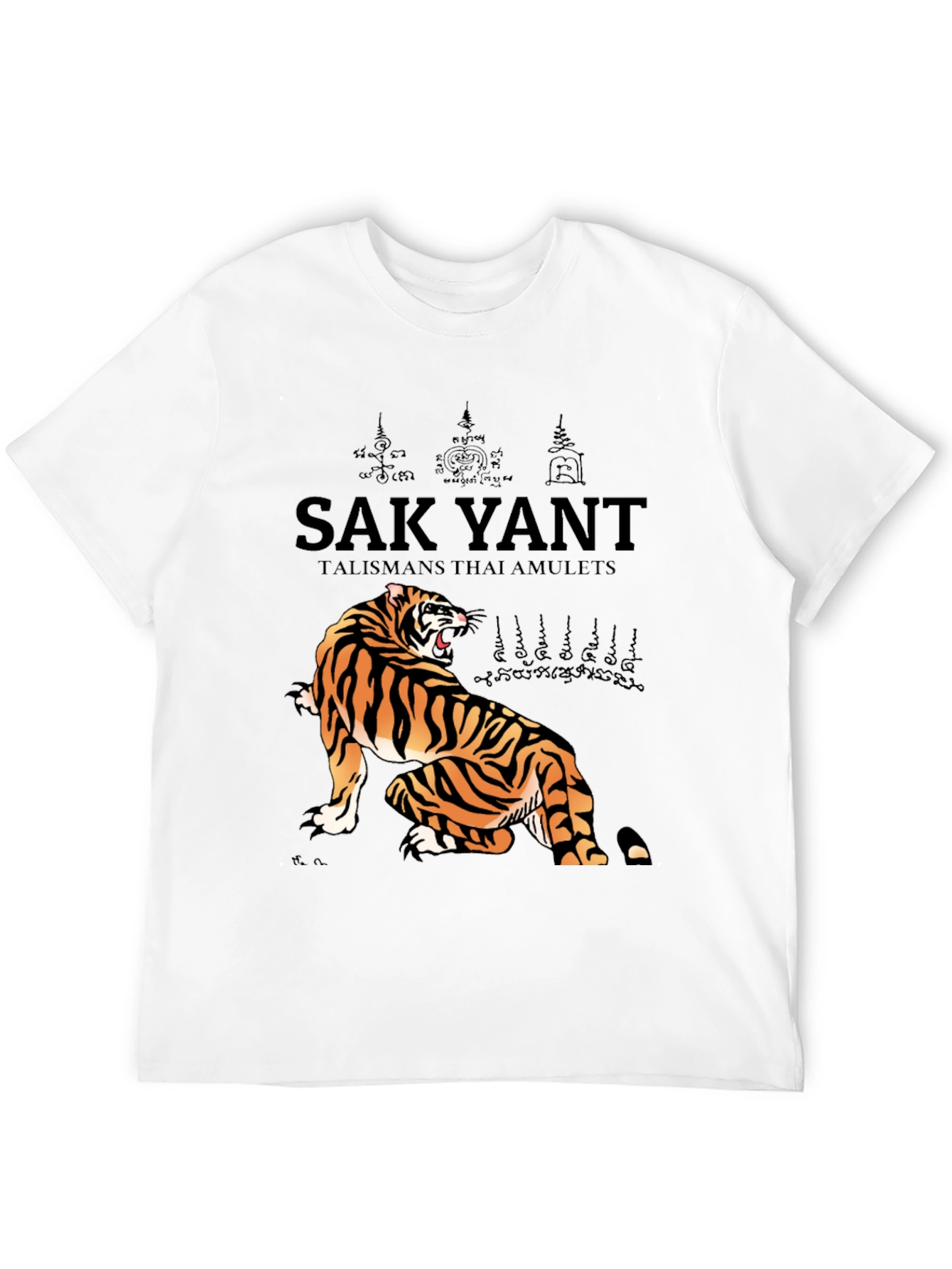Sak Yant Tiger Graphic Tee