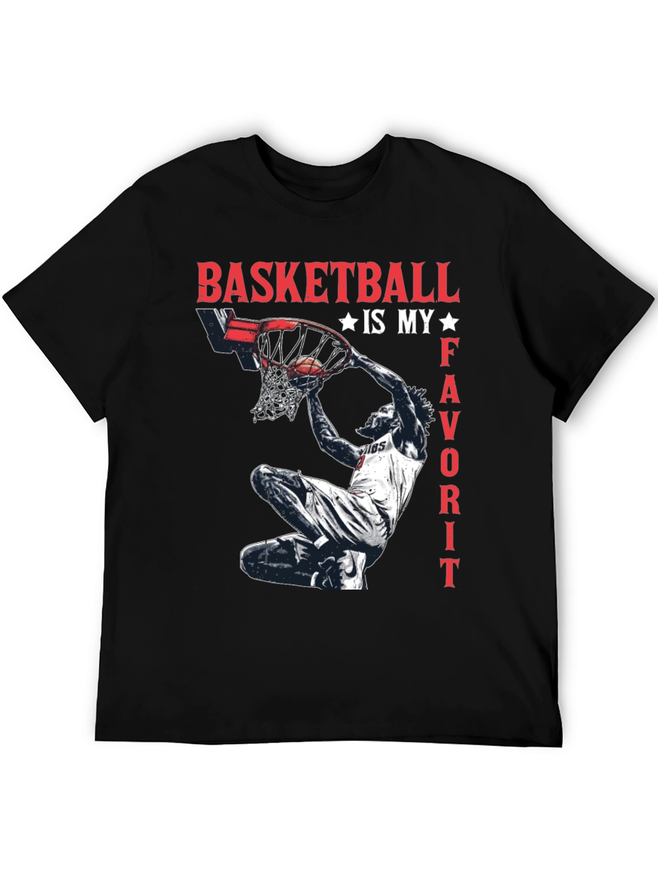 Basketball is My Favorite T-Shirt - Graphic Tee
