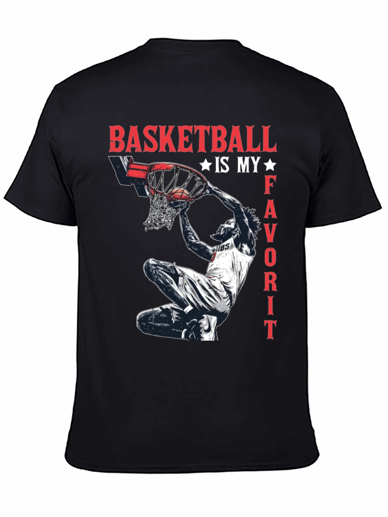 Basketball is My Favorite T-Shirt - Graphic Tee