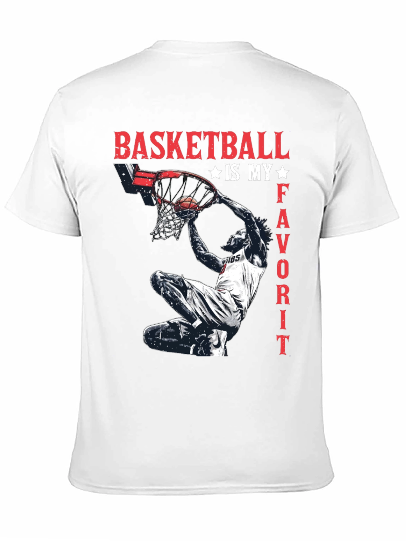 Basketball is My Favorite T-Shirt - Graphic Tee