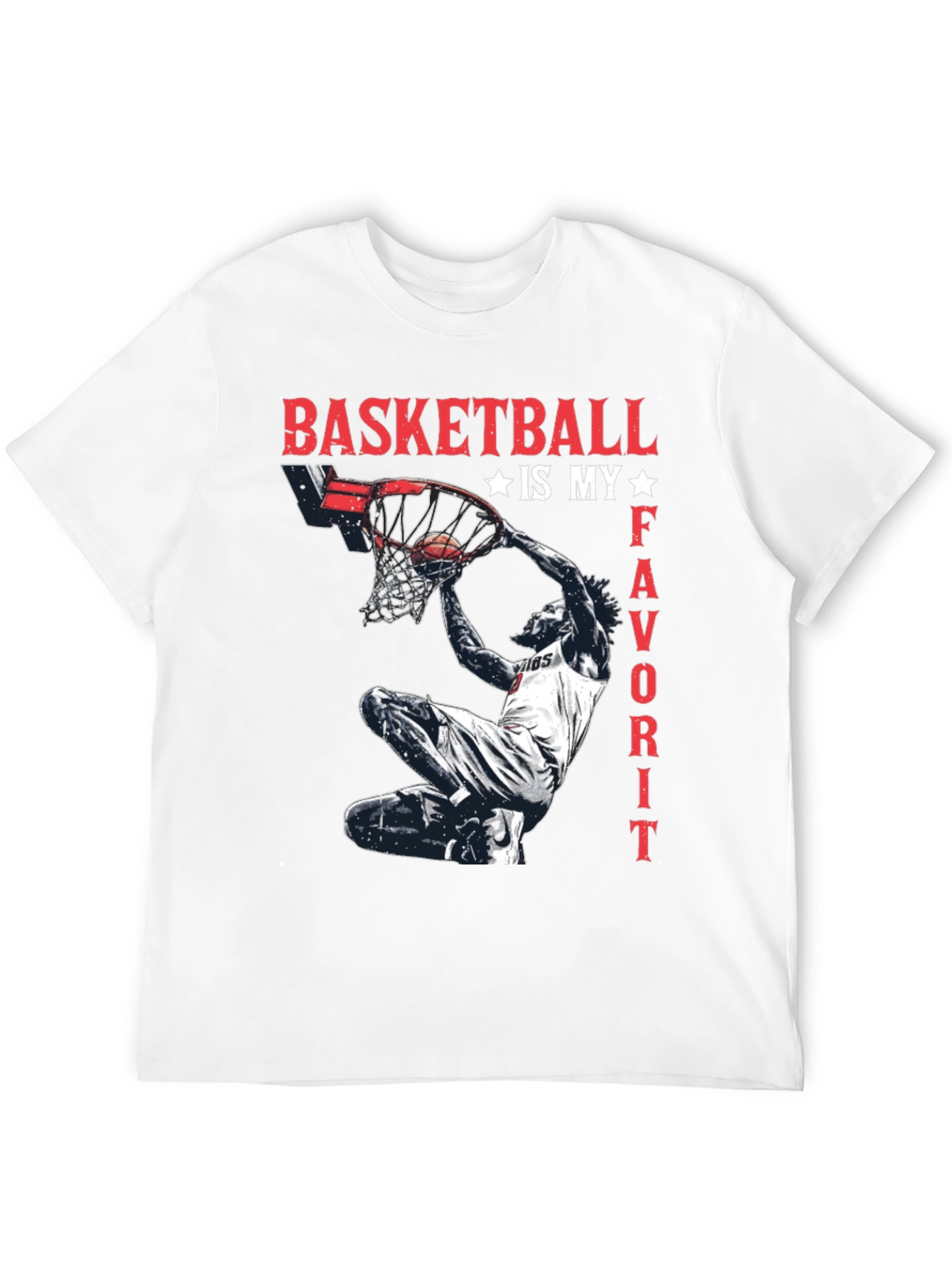 Basketball is My Favorite T-Shirt - Graphic Tee