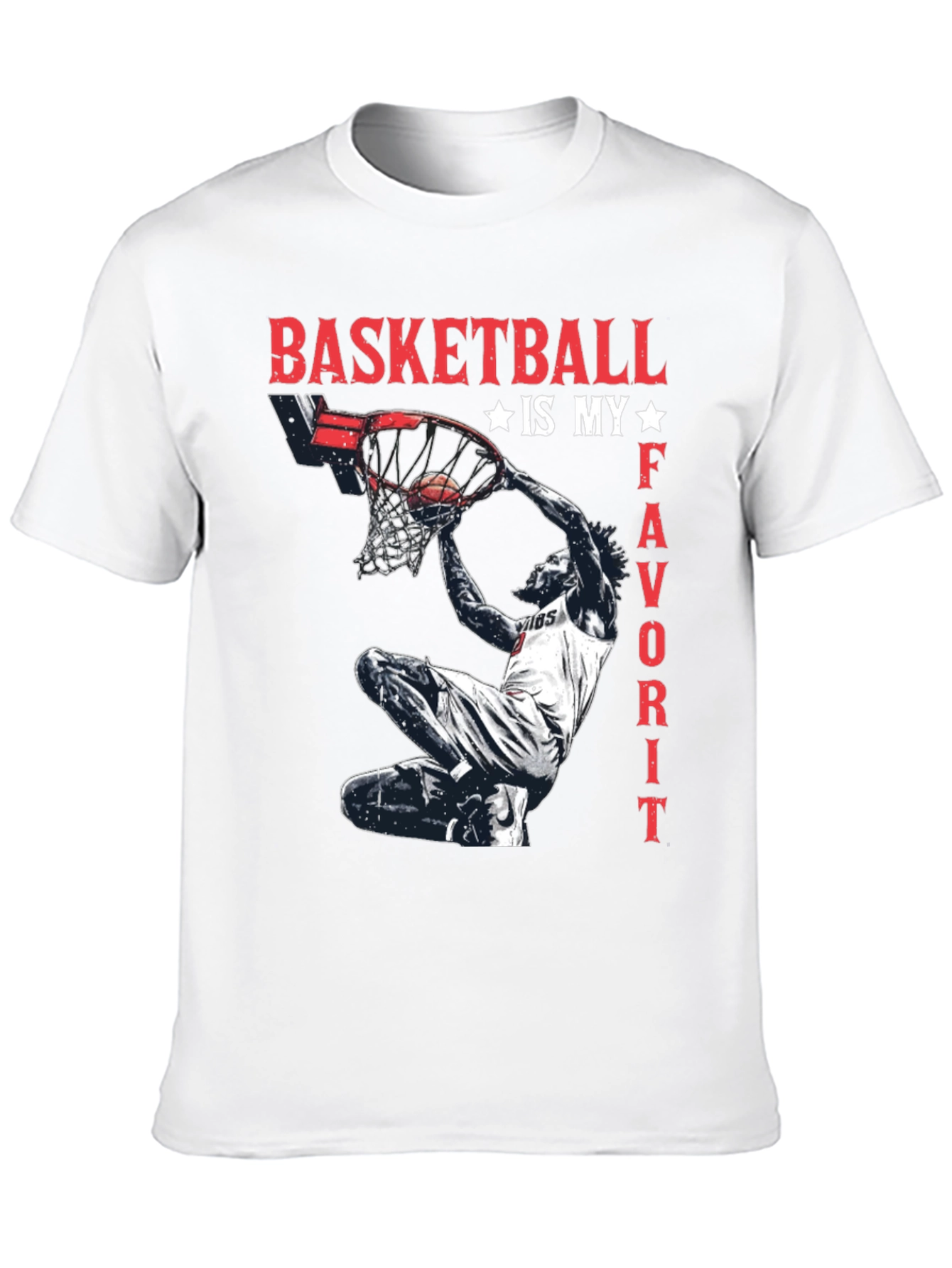 Basketball is My Favorite T-Shirt - Graphic Tee