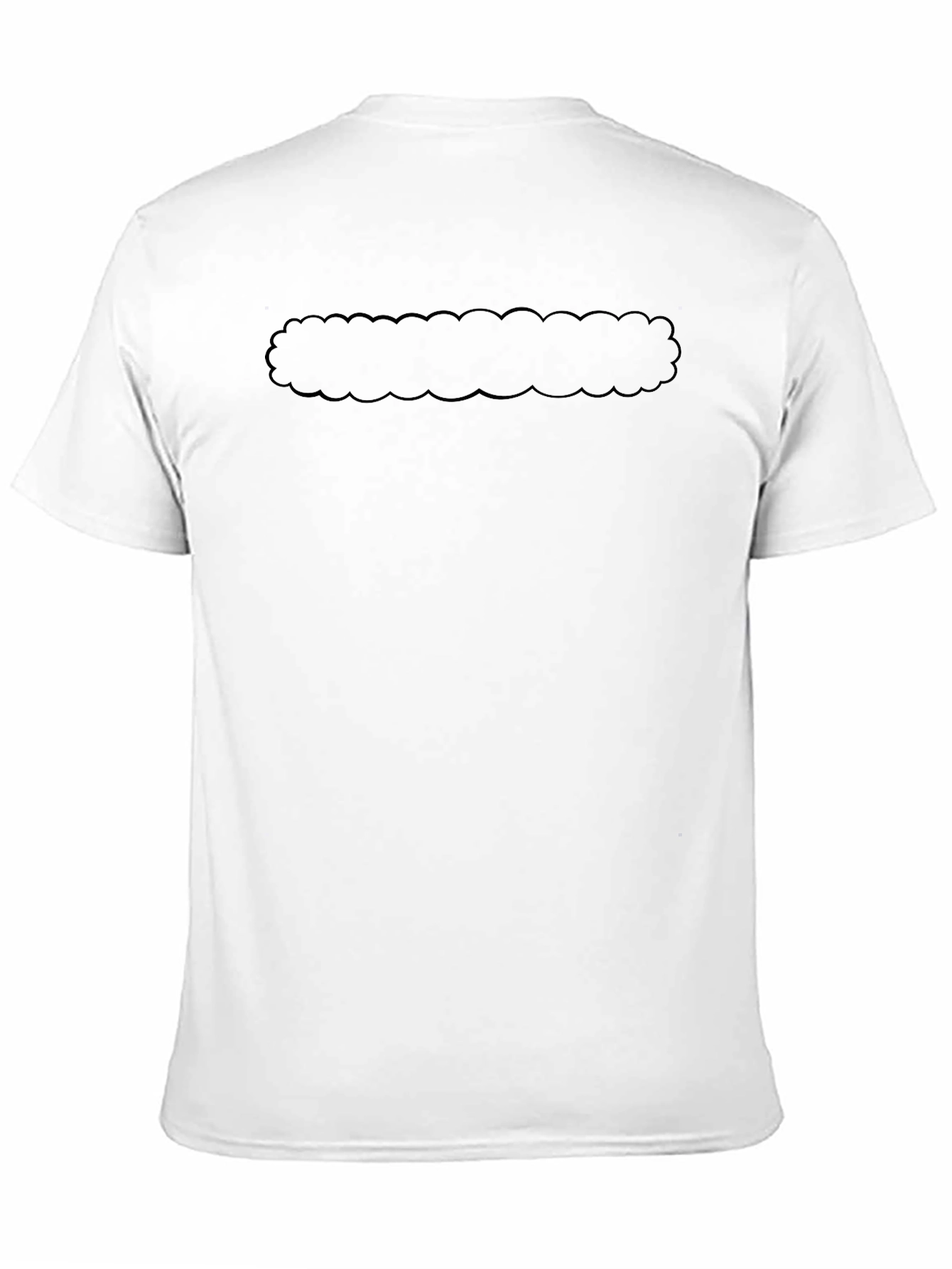 Mens Black Crew Neck T-Shirt - Casual Comfort