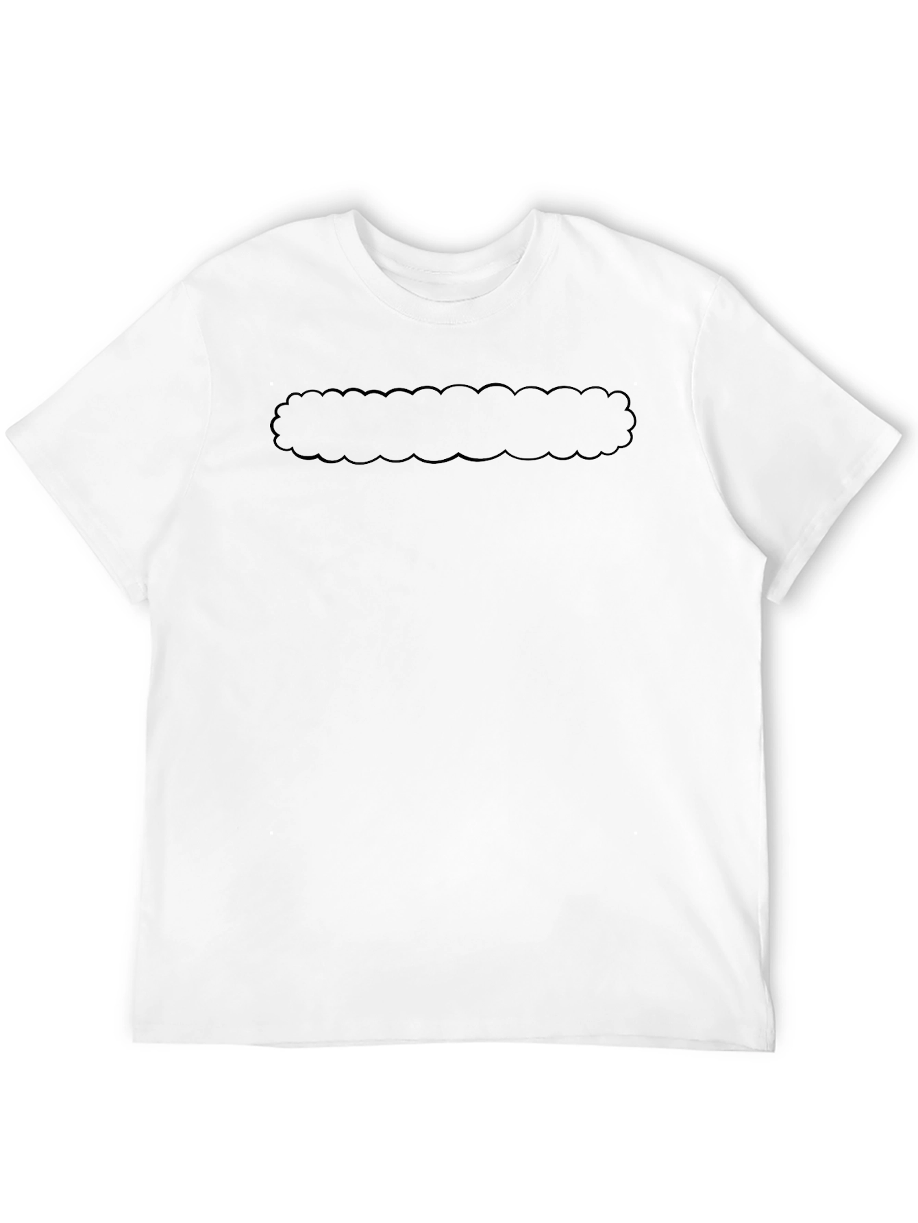 Mens Black Crew Neck T-Shirt - Casual Comfort