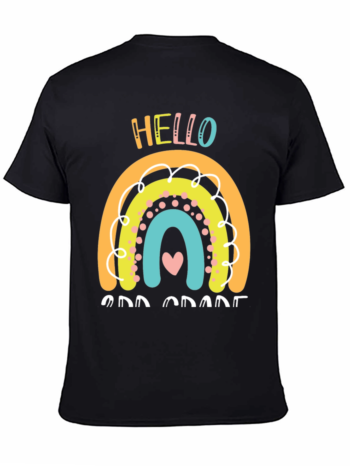 Hello 2nd Grade Rainbow T-Shirt
