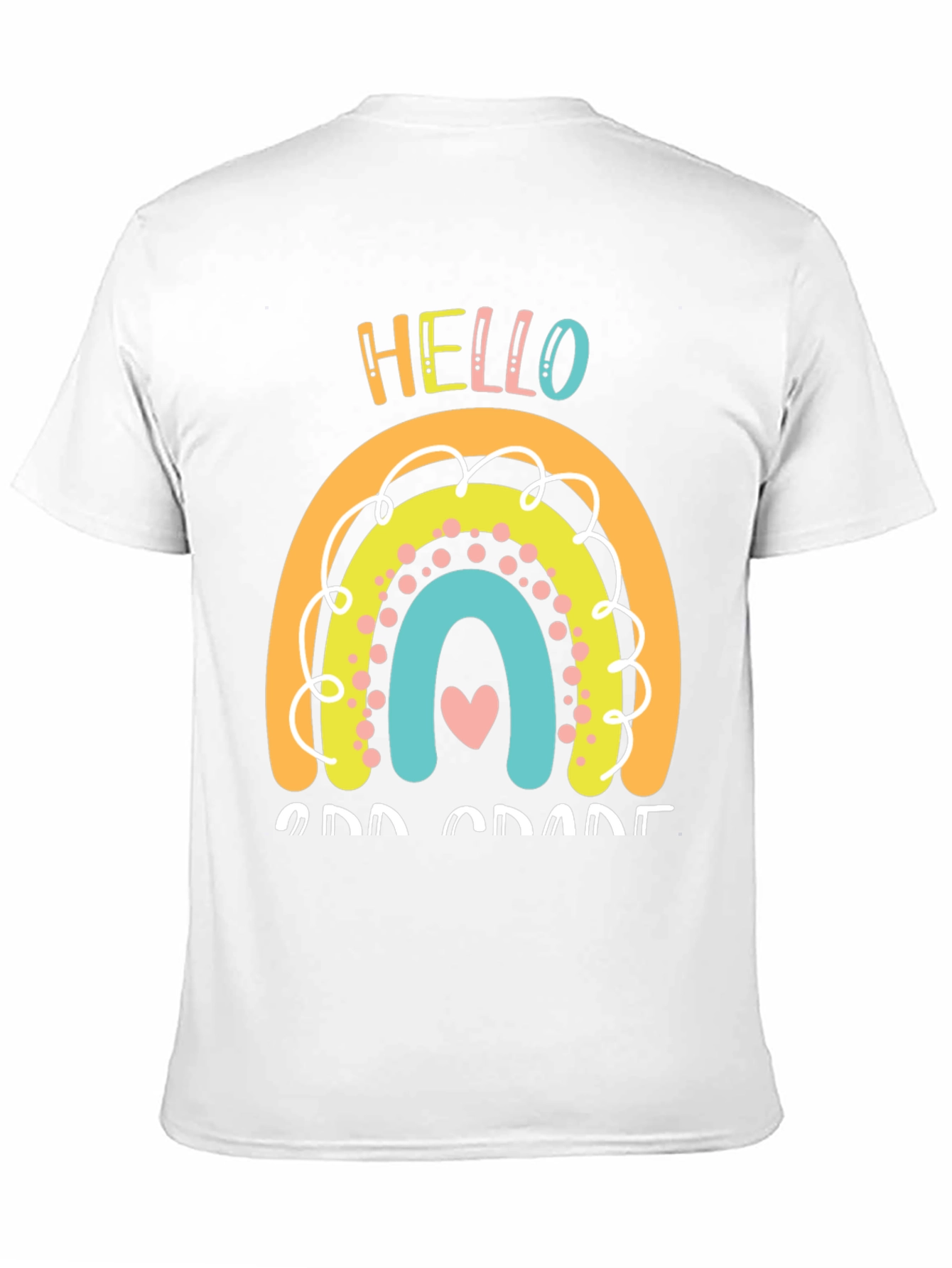 Hello 2nd Grade Rainbow T-Shirt