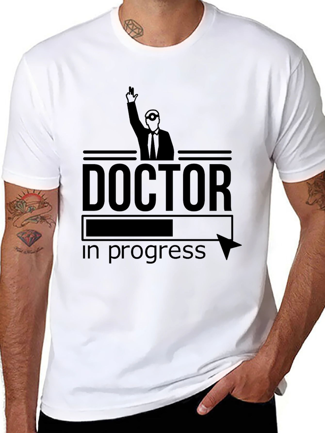 Doctor in Progress T-Shirt - Medical Student Apparel