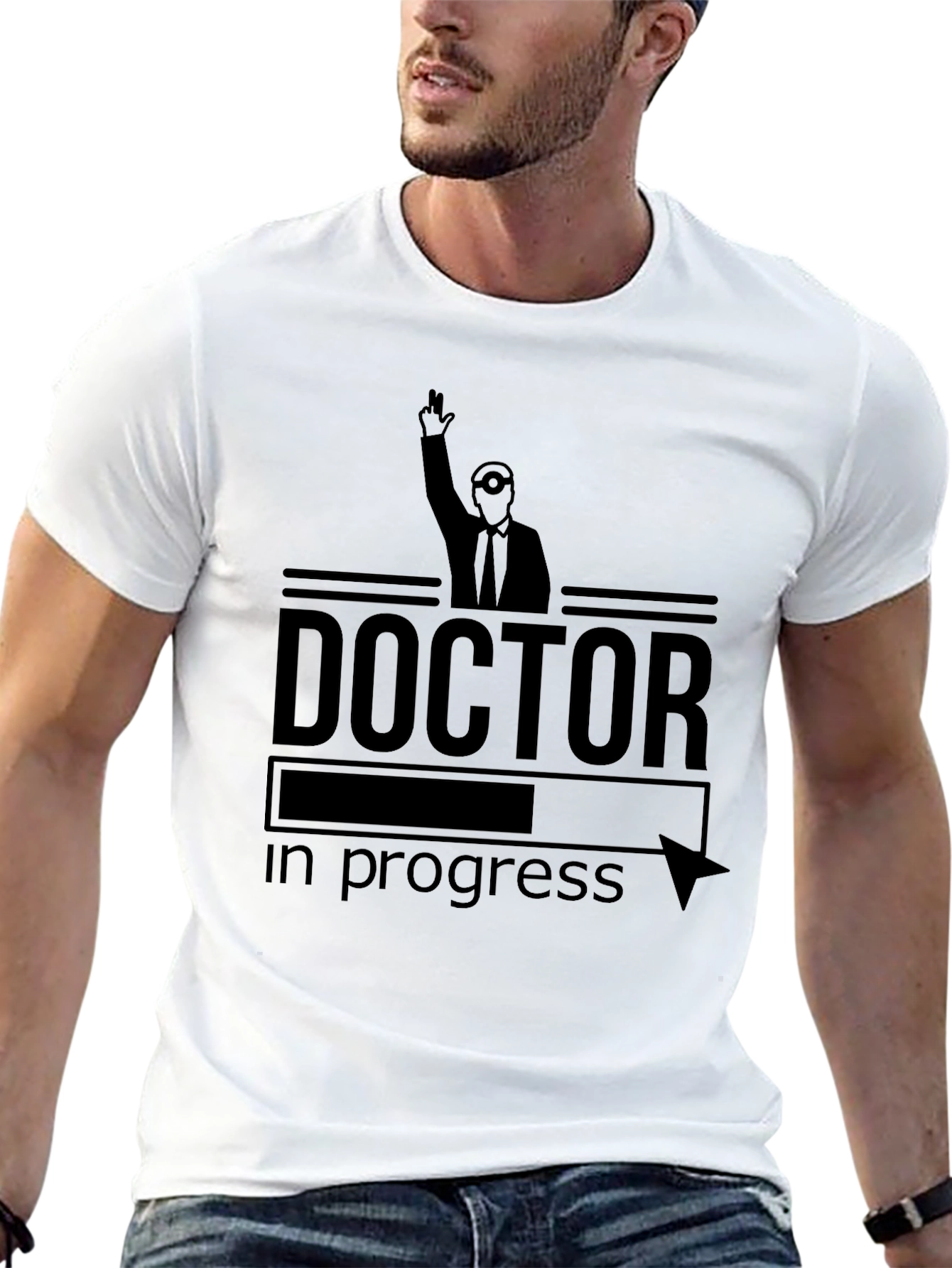 Doctor in Progress T-Shirt - Medical Student Apparel