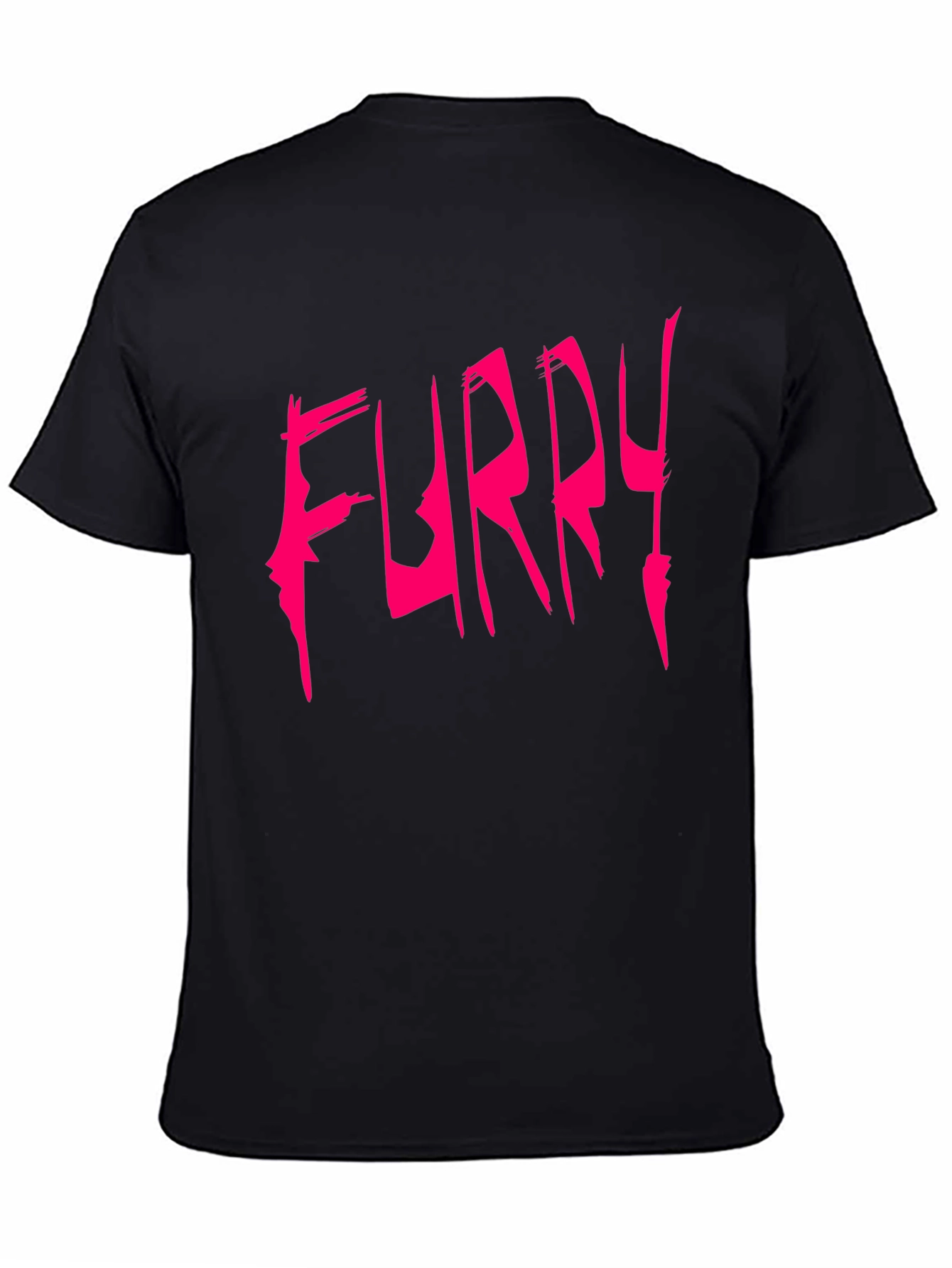 Furry Graphic Tee - Bold Statement Shirt