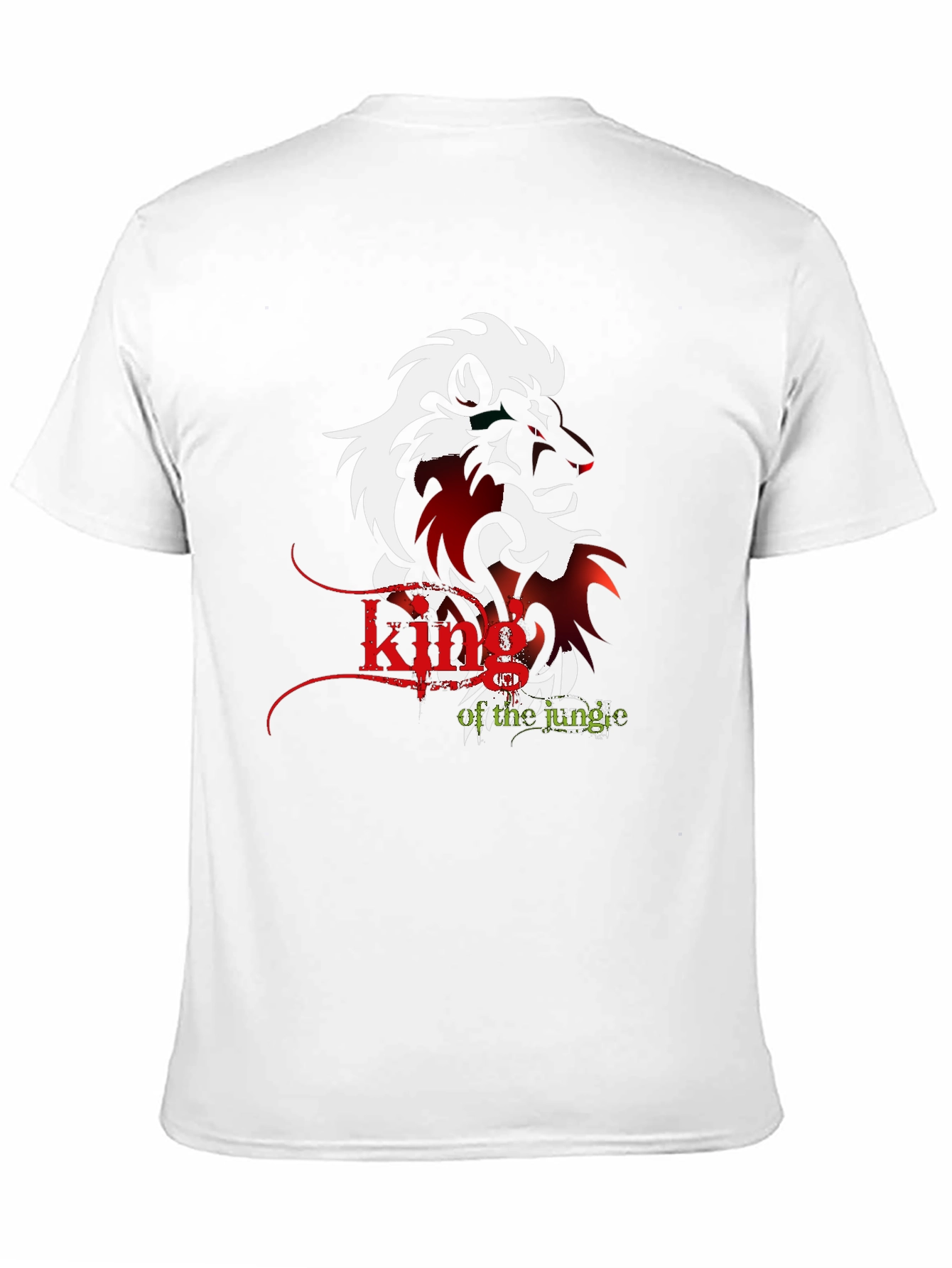 King of the Jungle Lion Graphic Tee