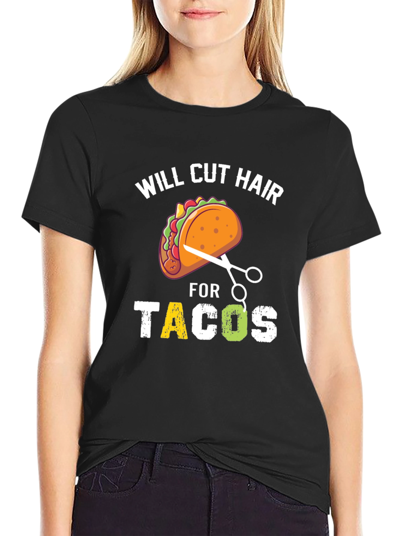Will Cut Hair For Tacos T-Shirt