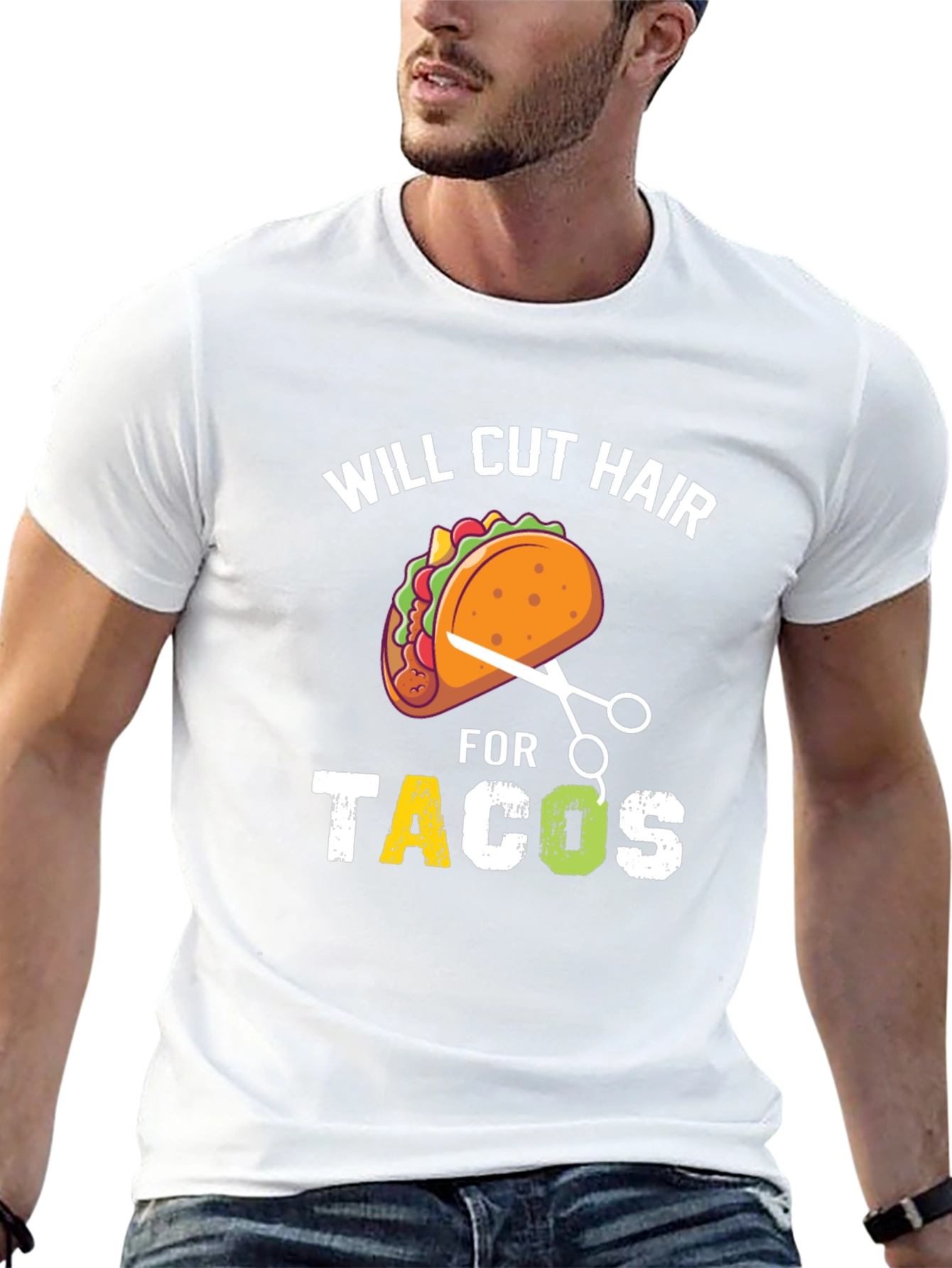 Will Cut Hair For Tacos T-Shirt