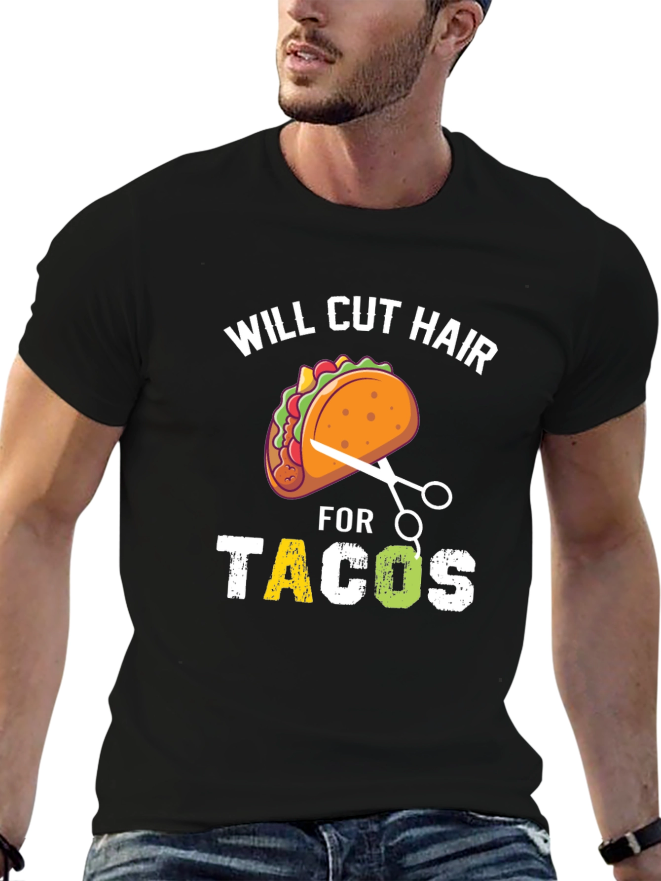 Will Cut Hair For Tacos T-Shirt