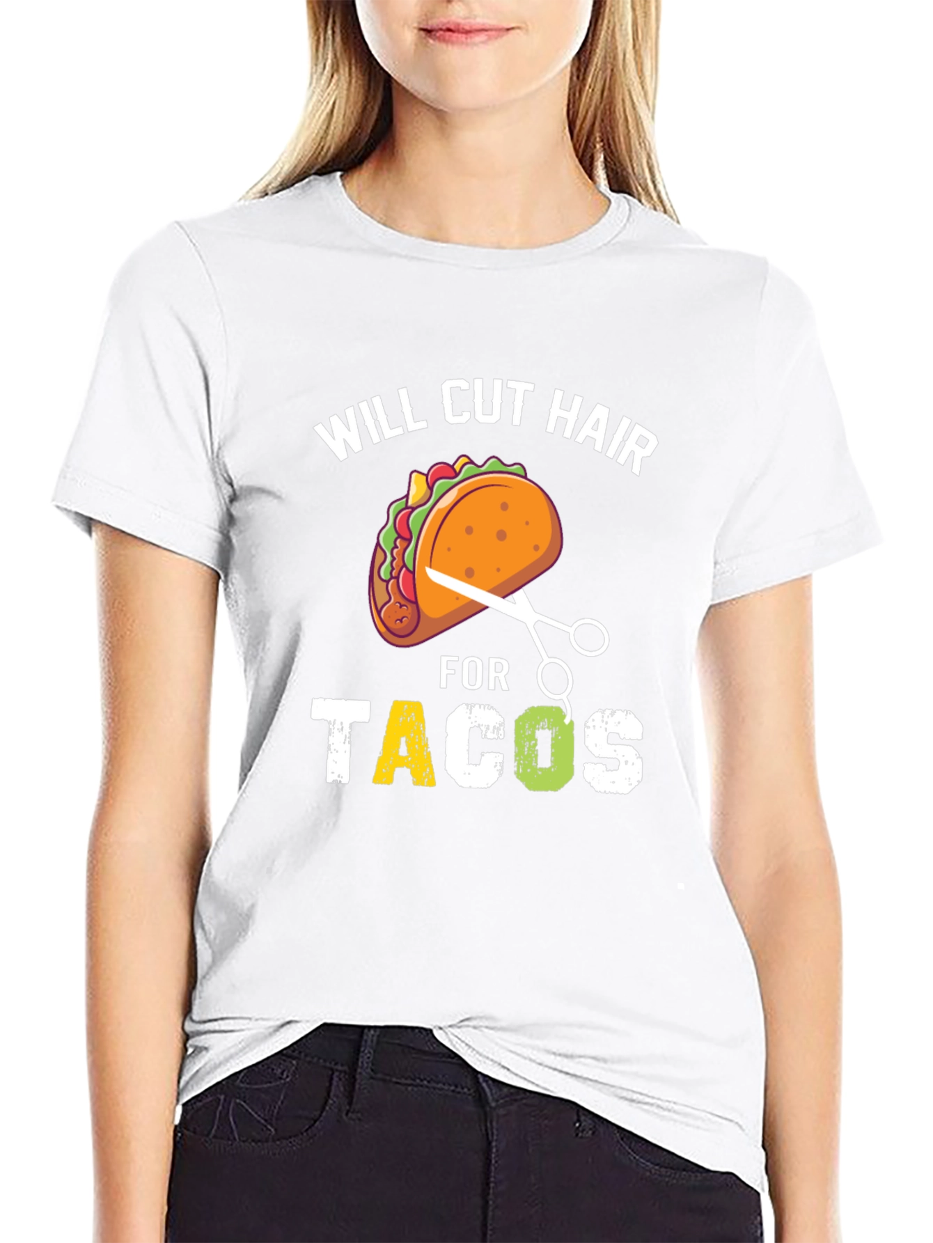 Will Cut Hair For Tacos T-Shirt