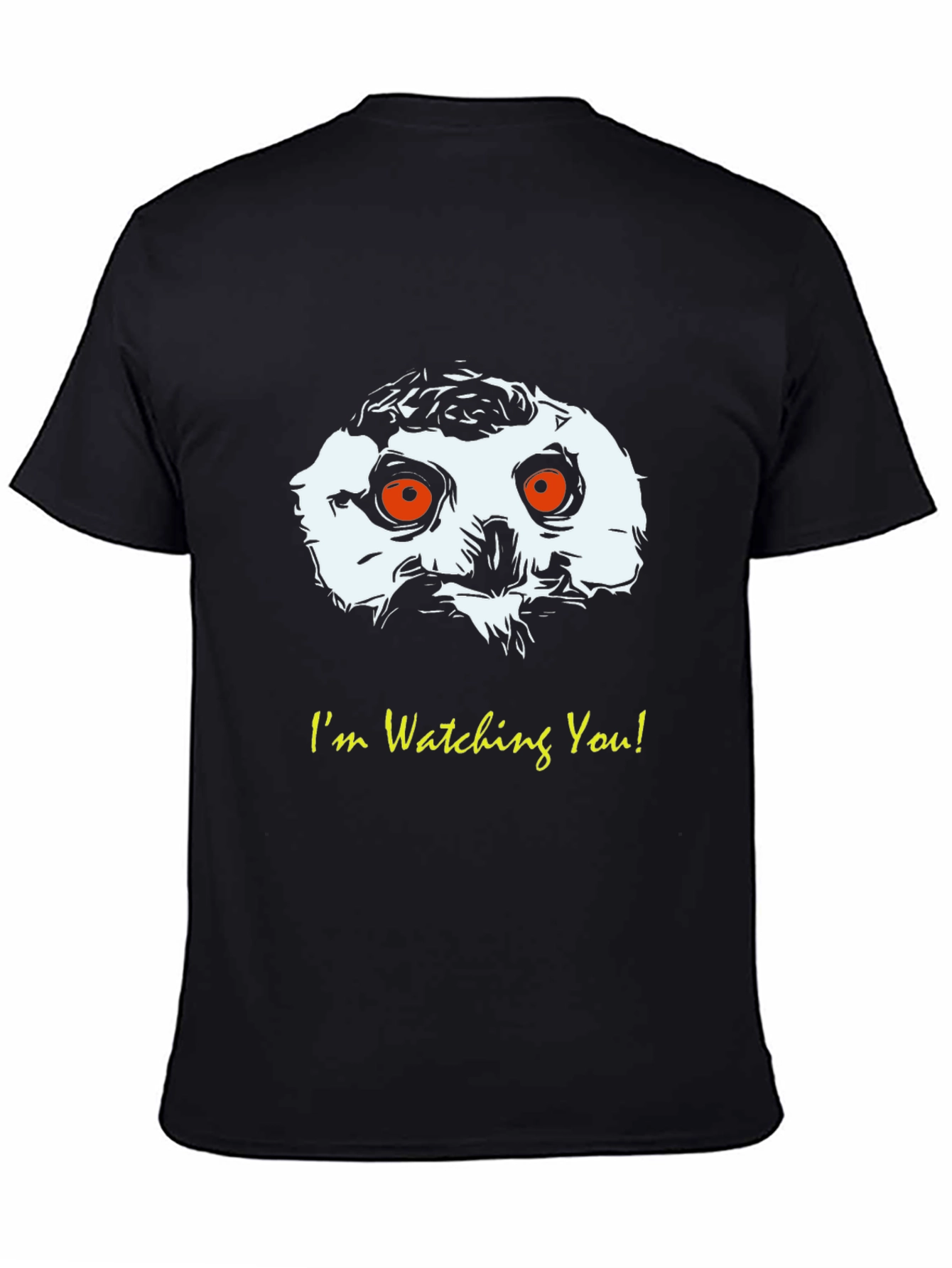 Im Watching You Owl Graphic T-Shirt