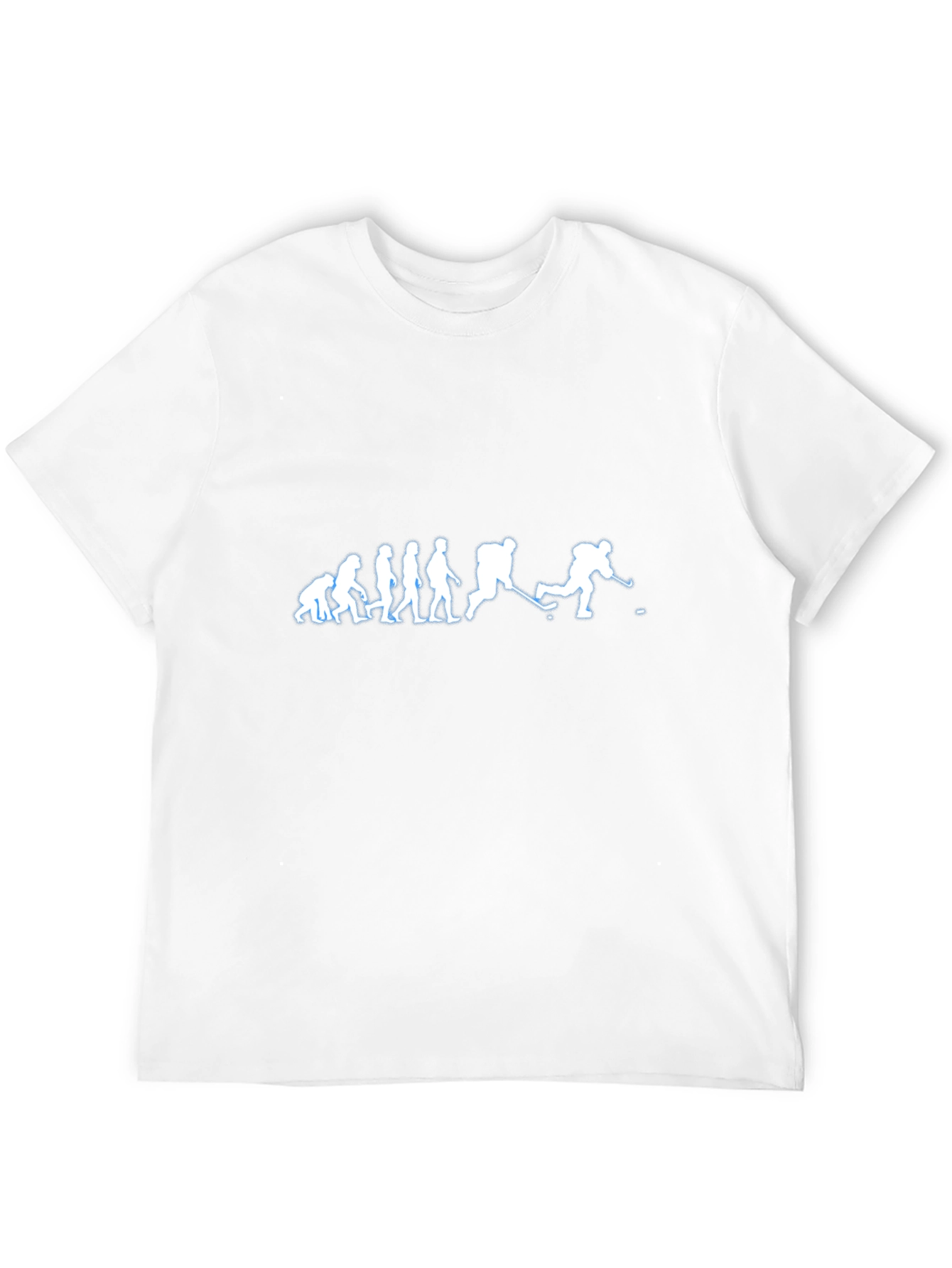 Hockey Evolution Graphic T-Shirt - Black