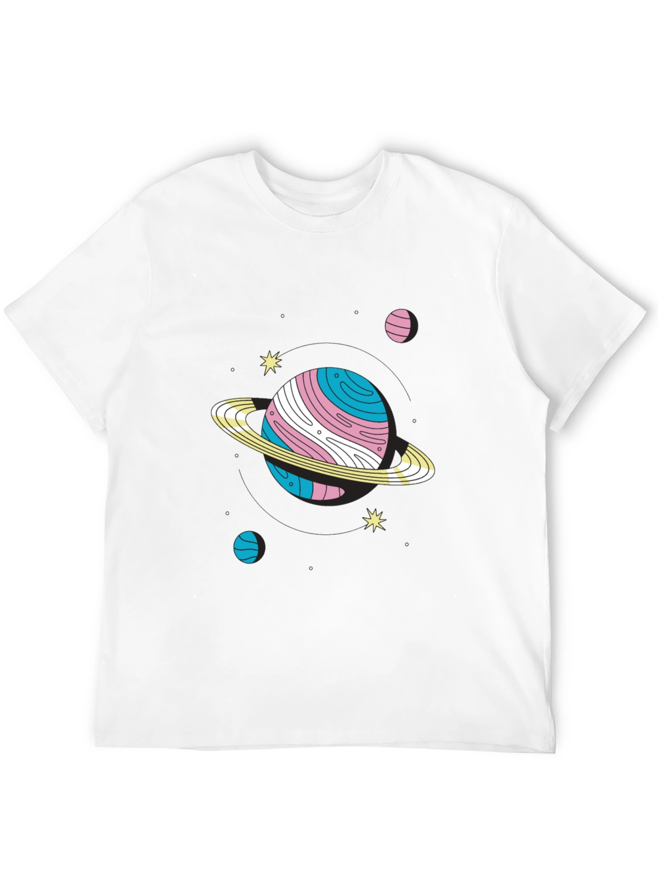Trans Pride Planet Graphic T-Shirt
