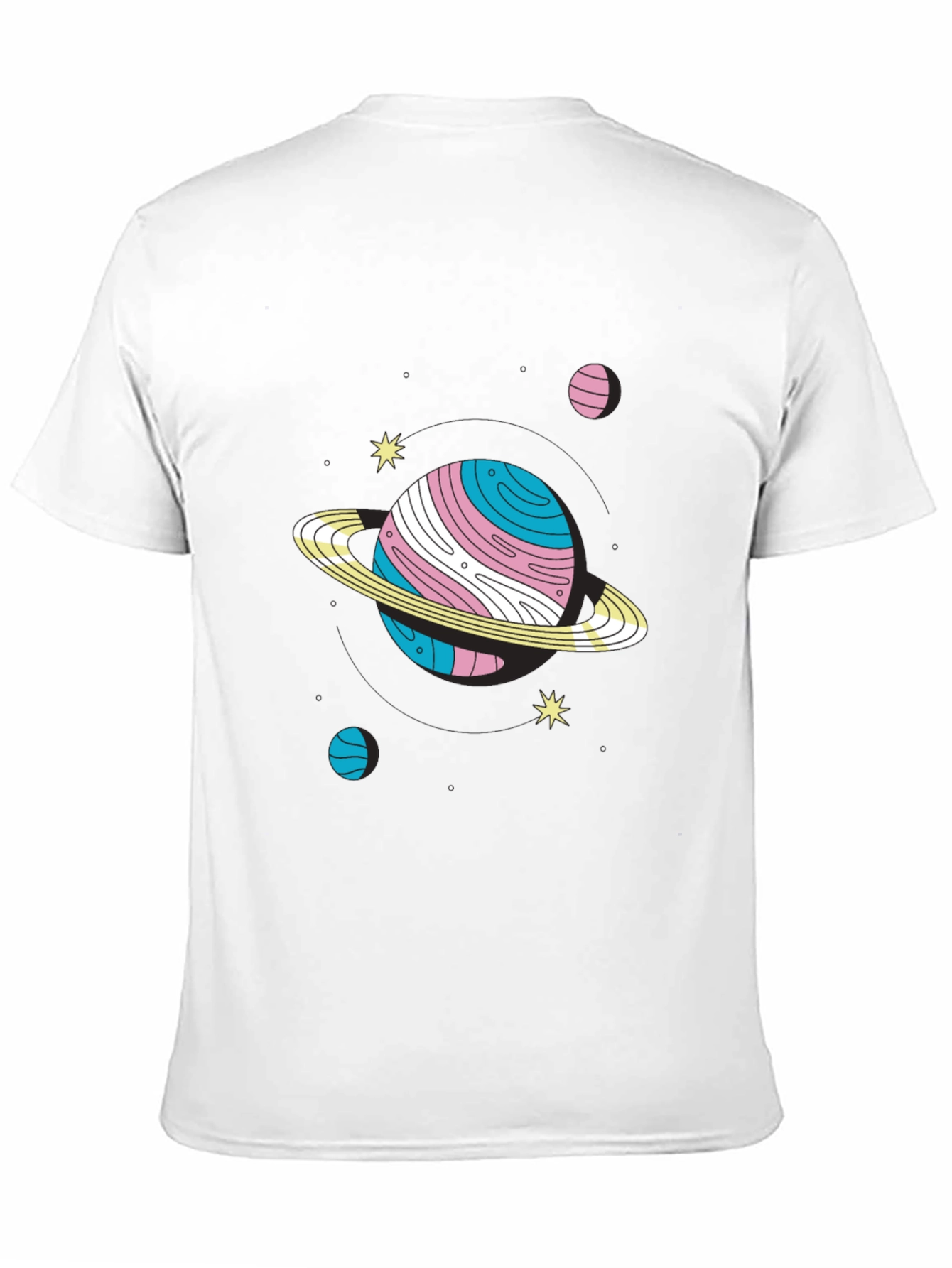 Trans Pride Planet Graphic T-Shirt