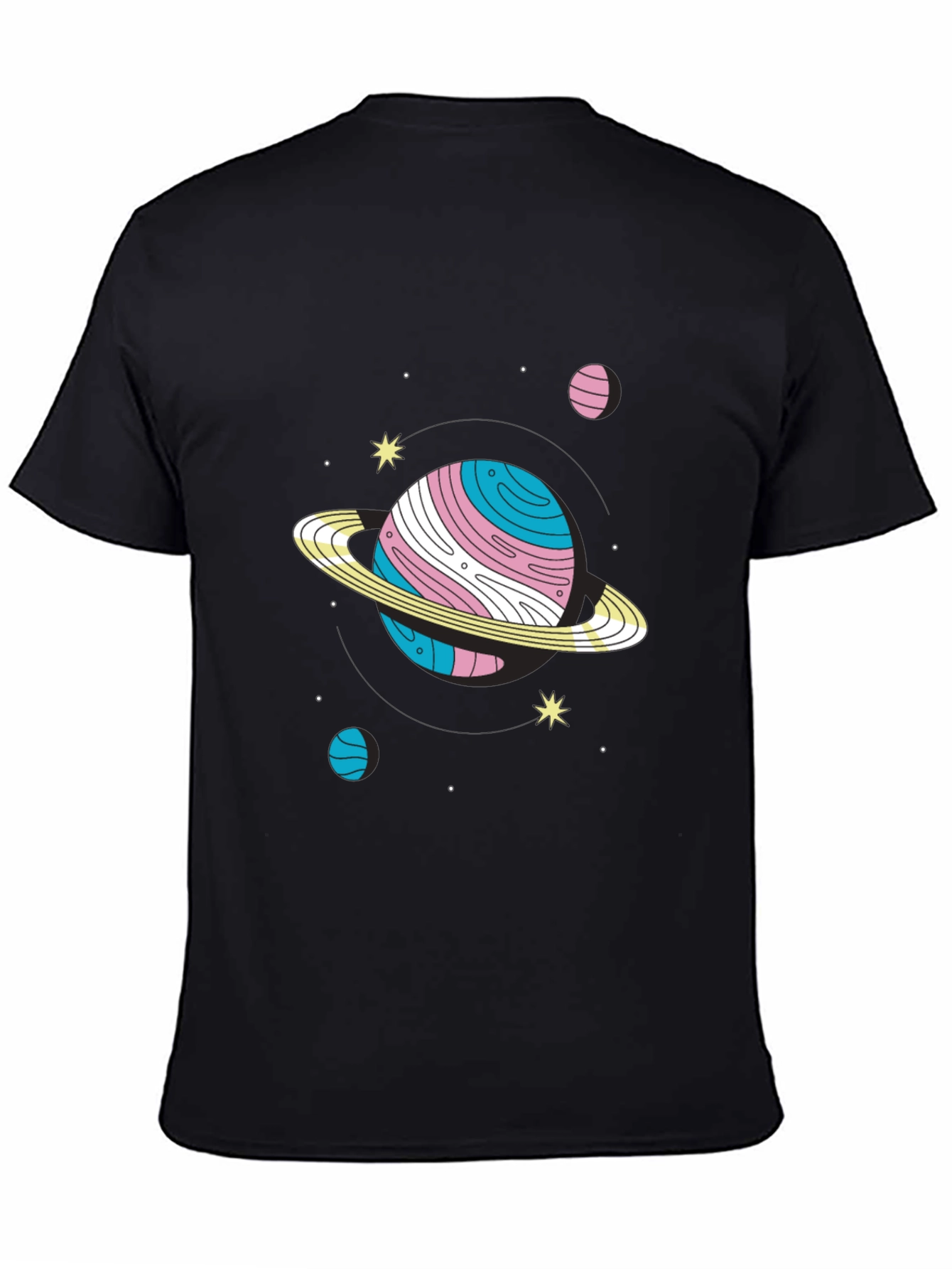 Trans Pride Planet Graphic T-Shirt