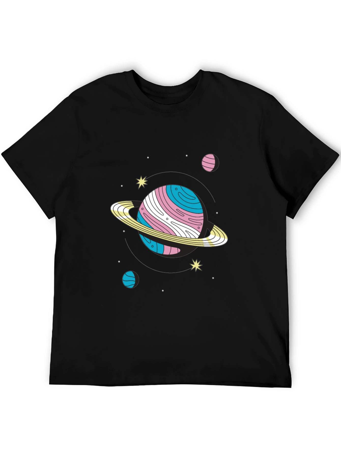 Trans Pride Planet Graphic T-Shirt