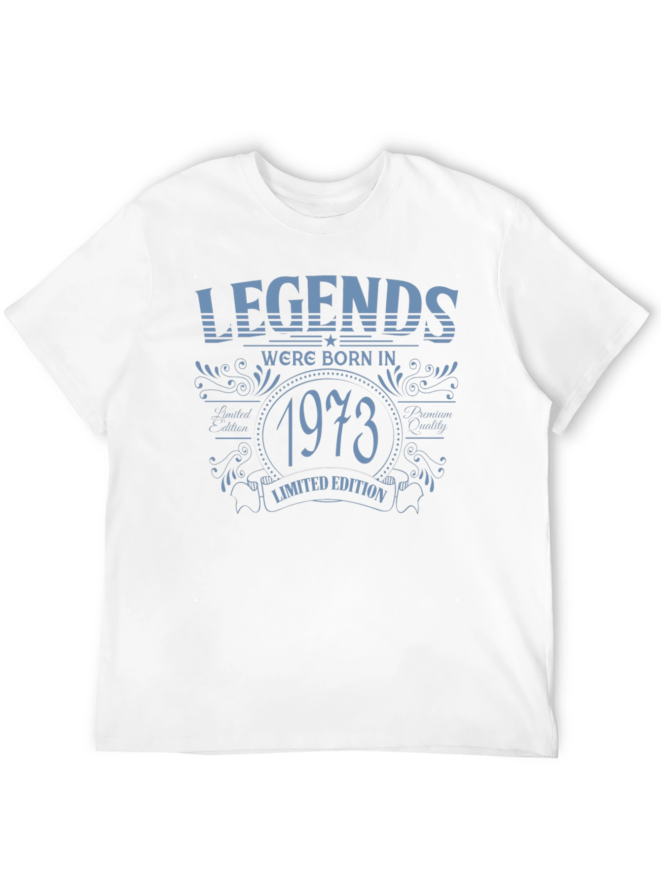 Legends Born in 1973 Limited Edition Black T-Shirt
