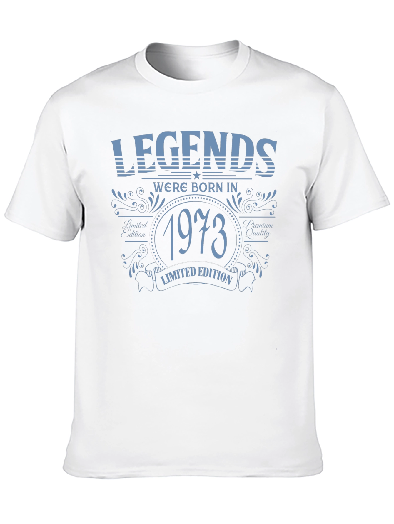 Legends Born in 1973 Limited Edition Black T-Shirt