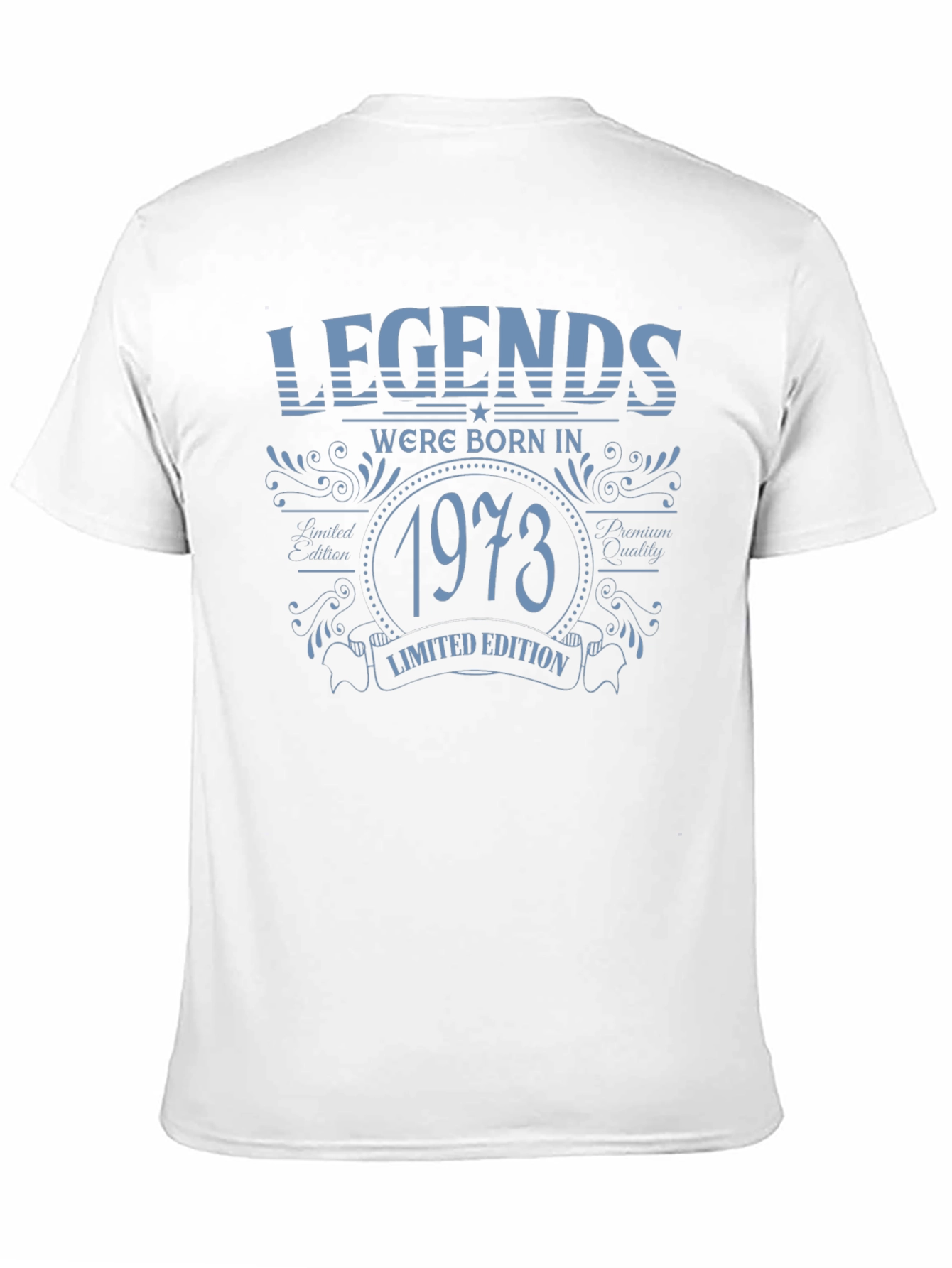 Legends Born in 1973 Limited Edition Black T-Shirt