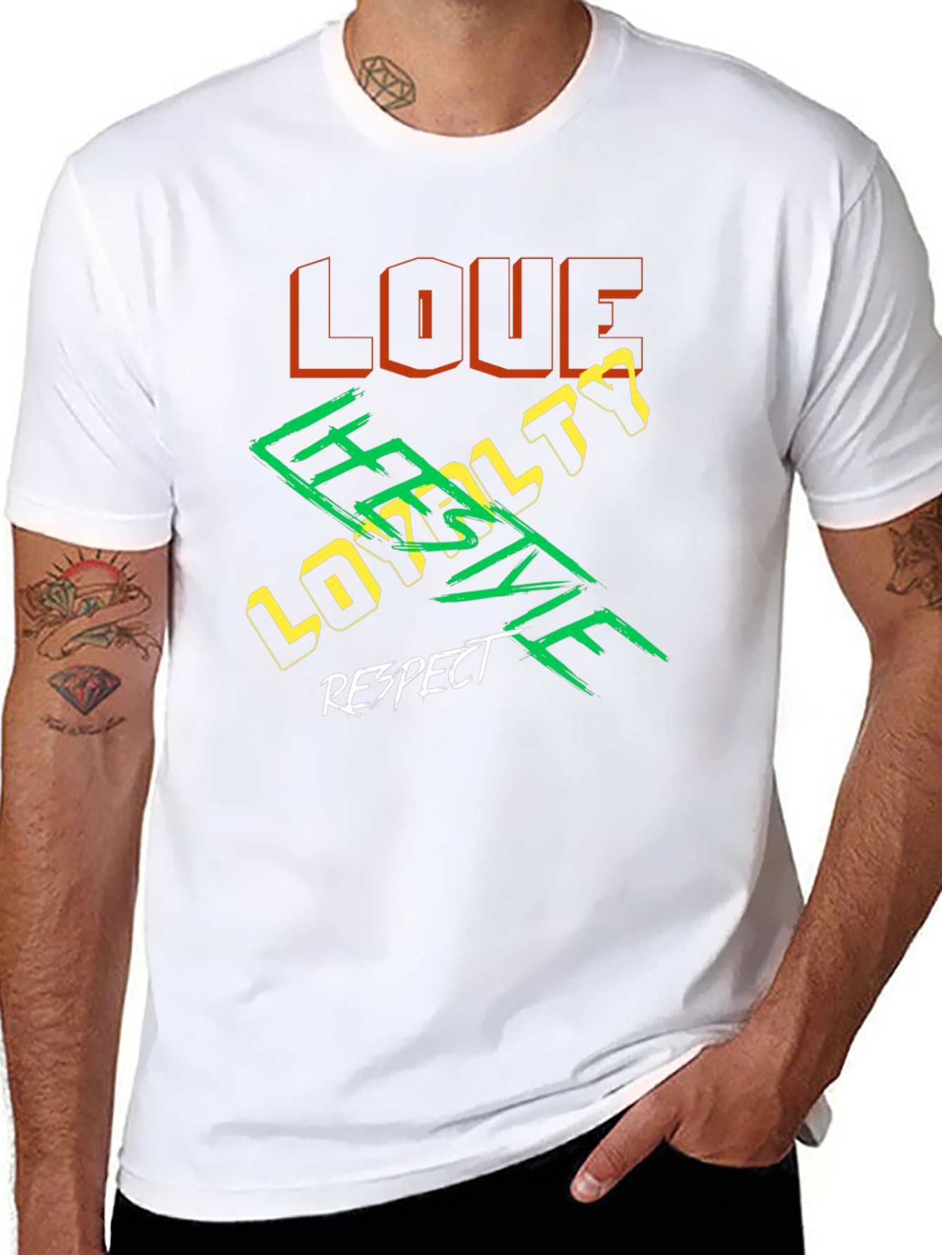 Love Loyalty Respect Graphic T-Shirt