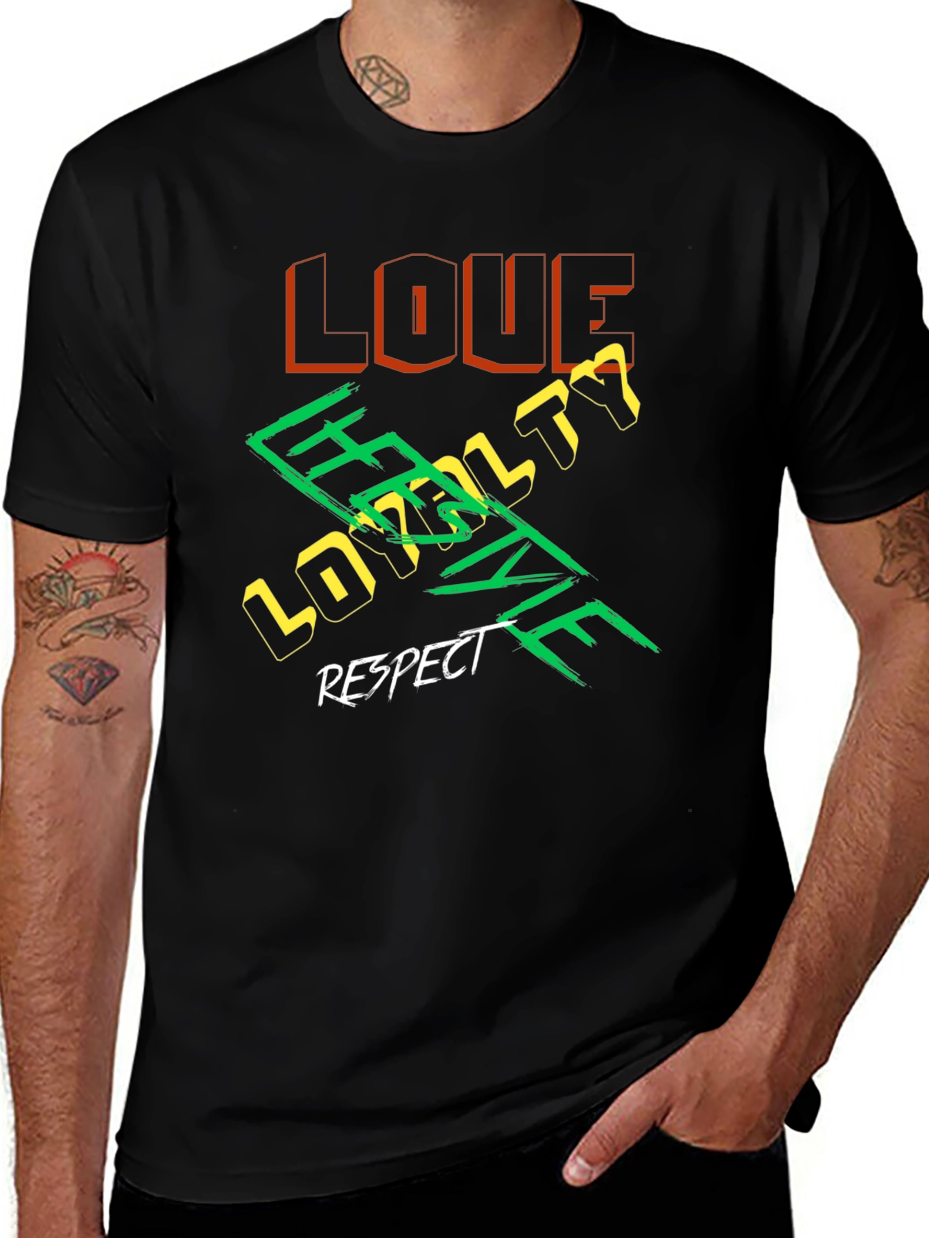 Love Loyalty Respect Graphic T-Shirt