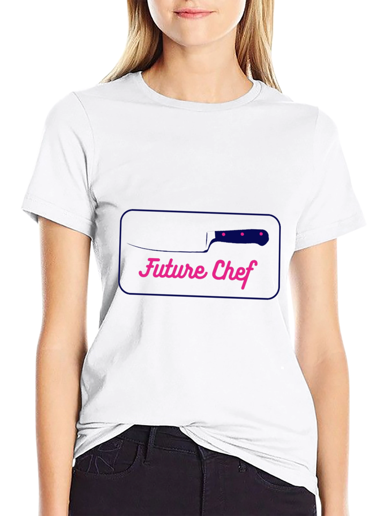 Future Chef Black T-Shirt - Culinary Aspirations