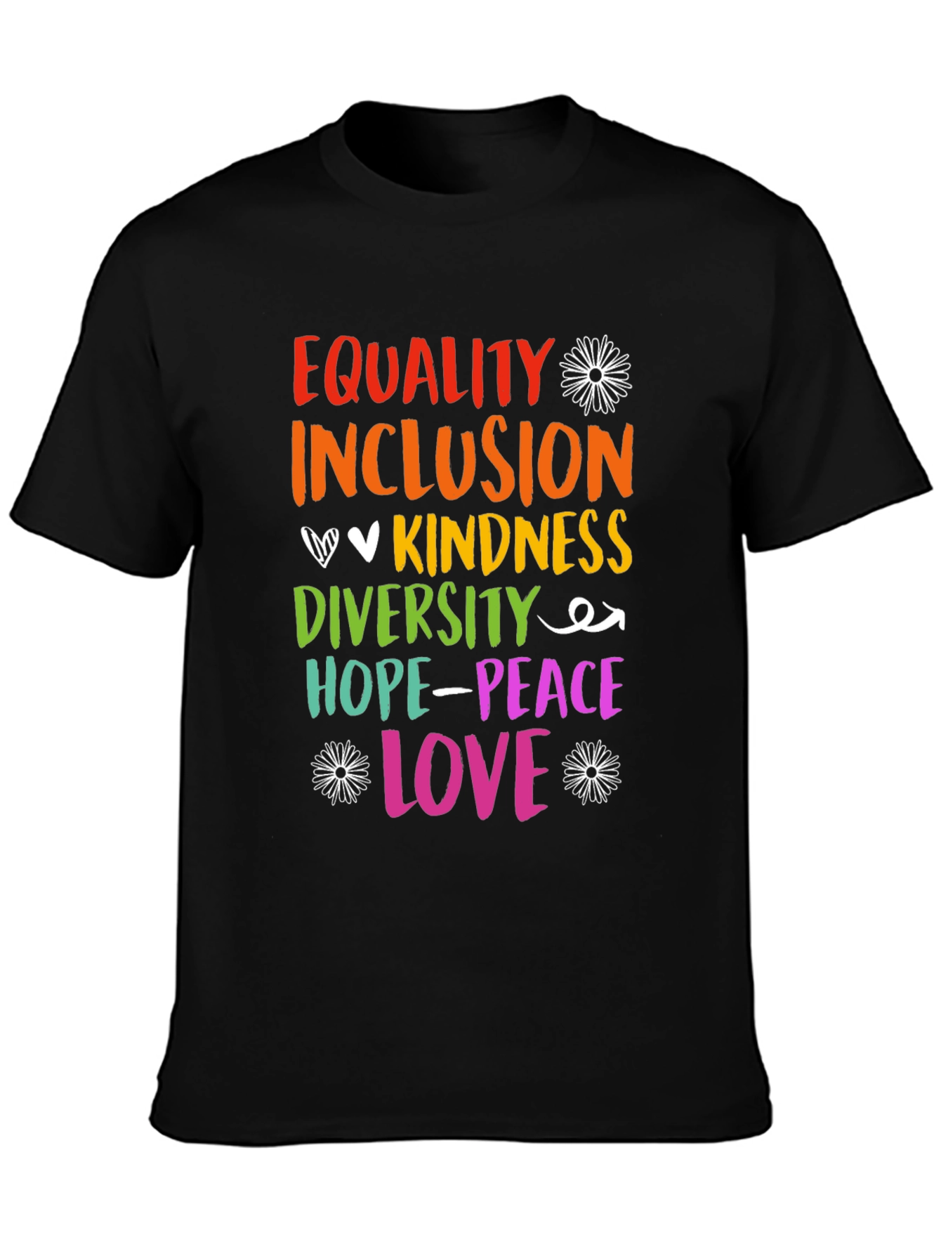 Equality Inclusion Diversity Love T-Shirt