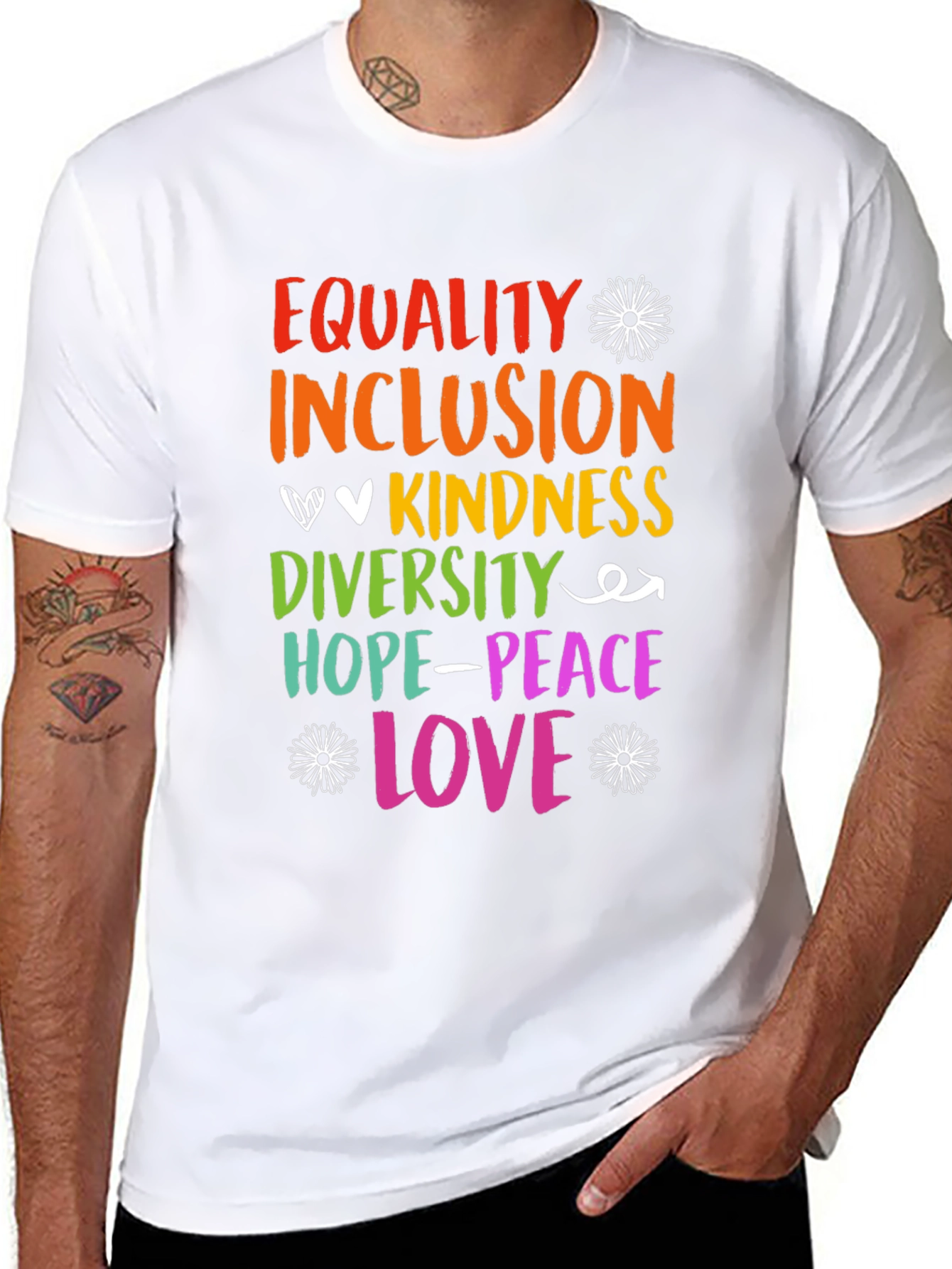Equality Inclusion Diversity Love T-Shirt