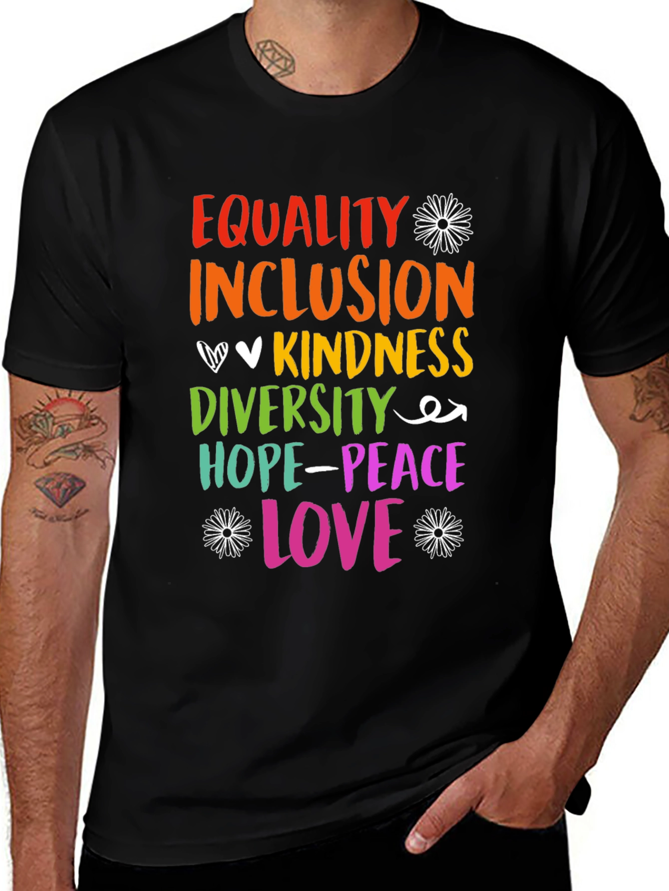 Equality Inclusion Diversity Love T-Shirt
