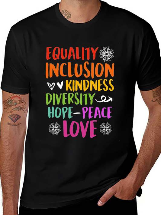 Equality Inclusion Diversity Love T-Shirt