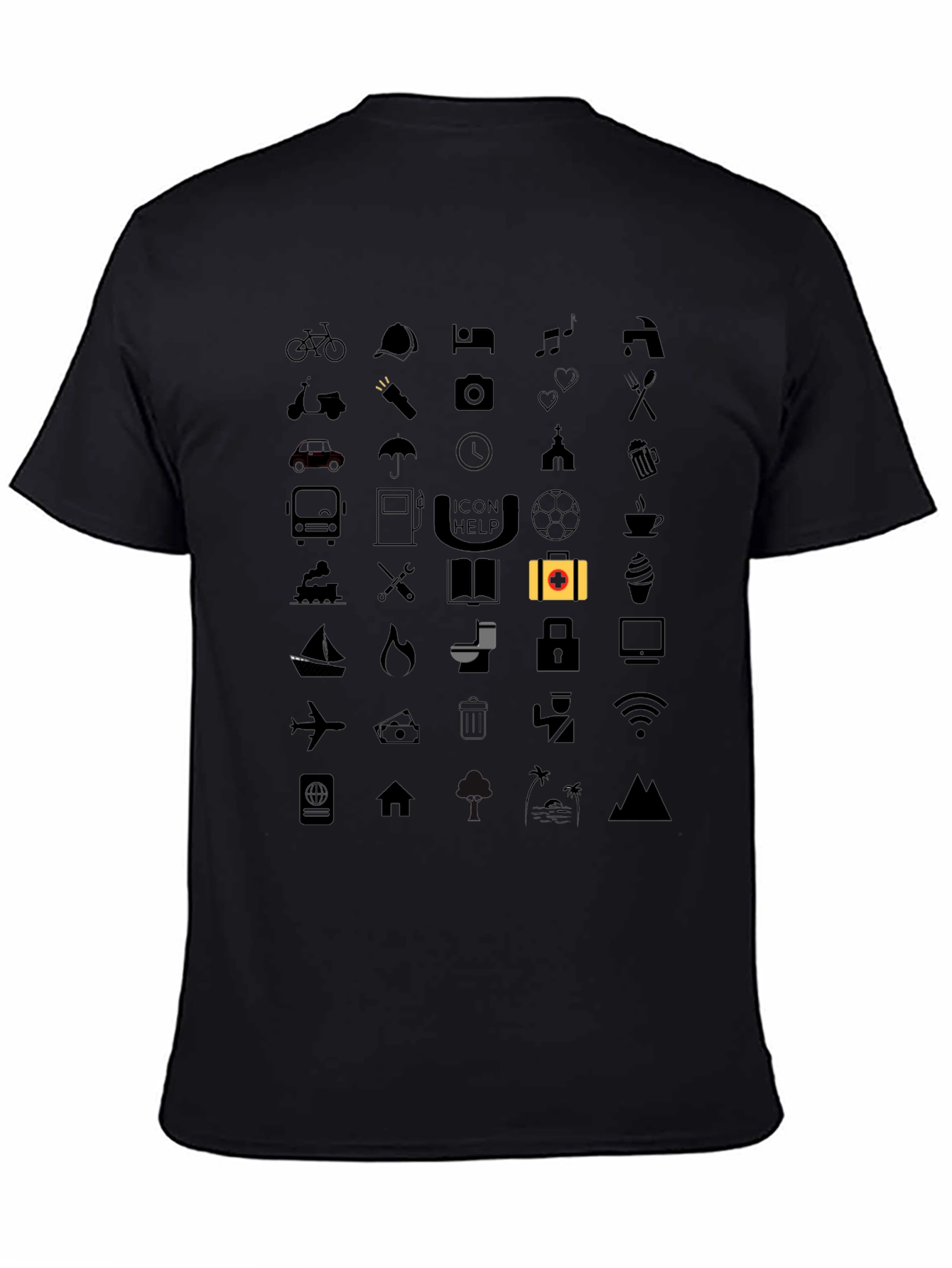 Icon Help T-Shirt - Soft Cotton Tee