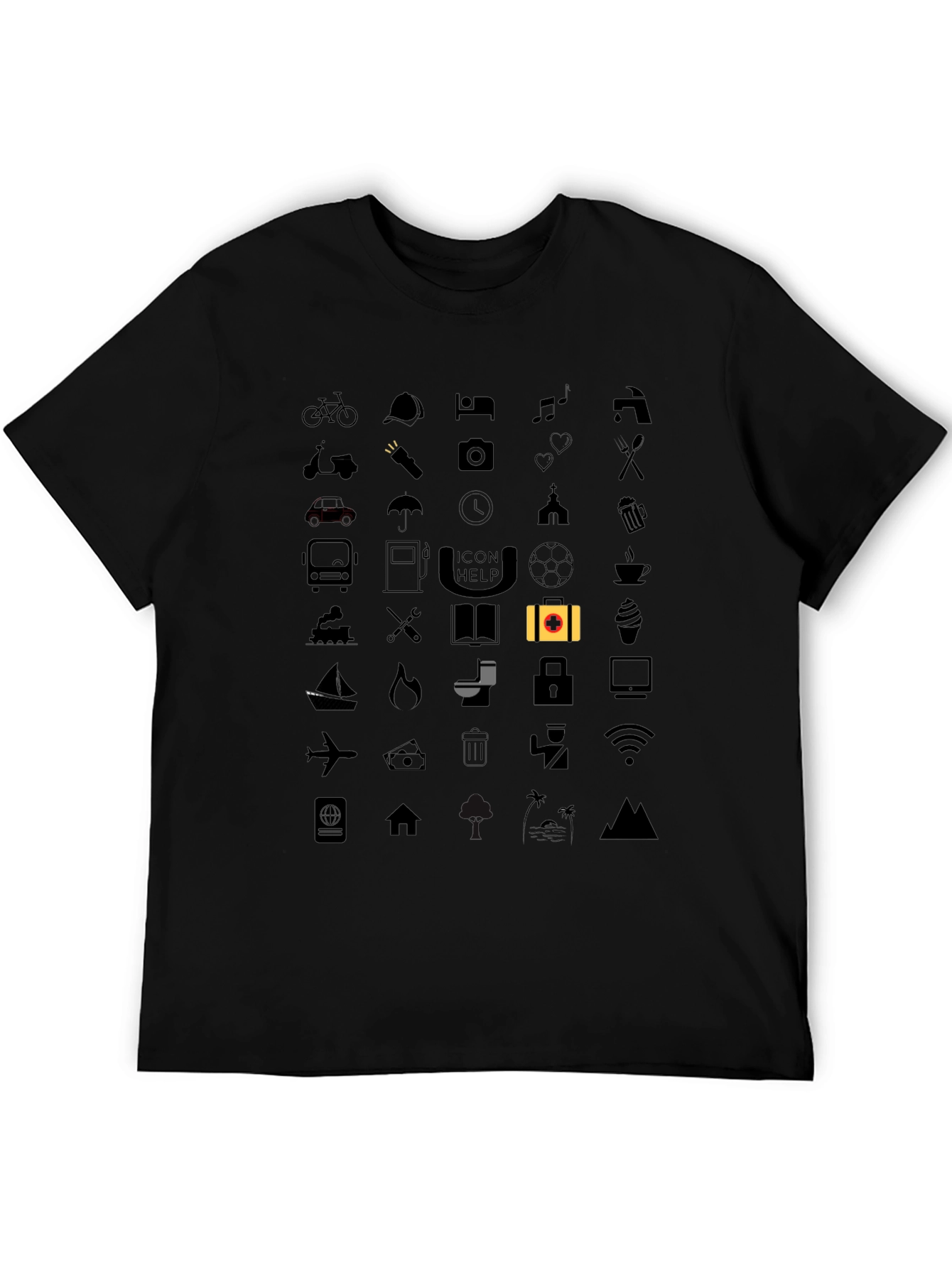 Icon Help T-Shirt - Soft Cotton Tee