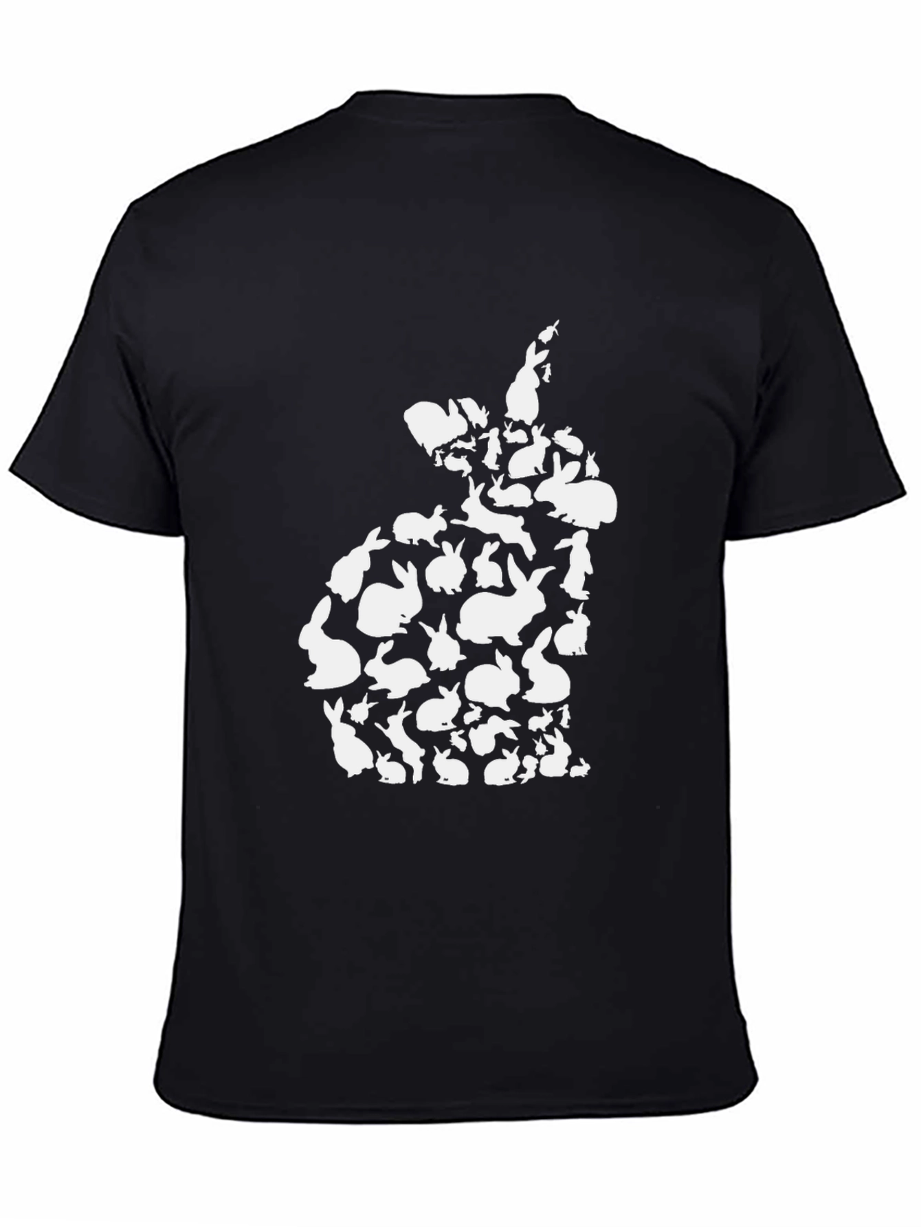 Bunny Silhouette T-Shirt - Easter Rabbit Tee