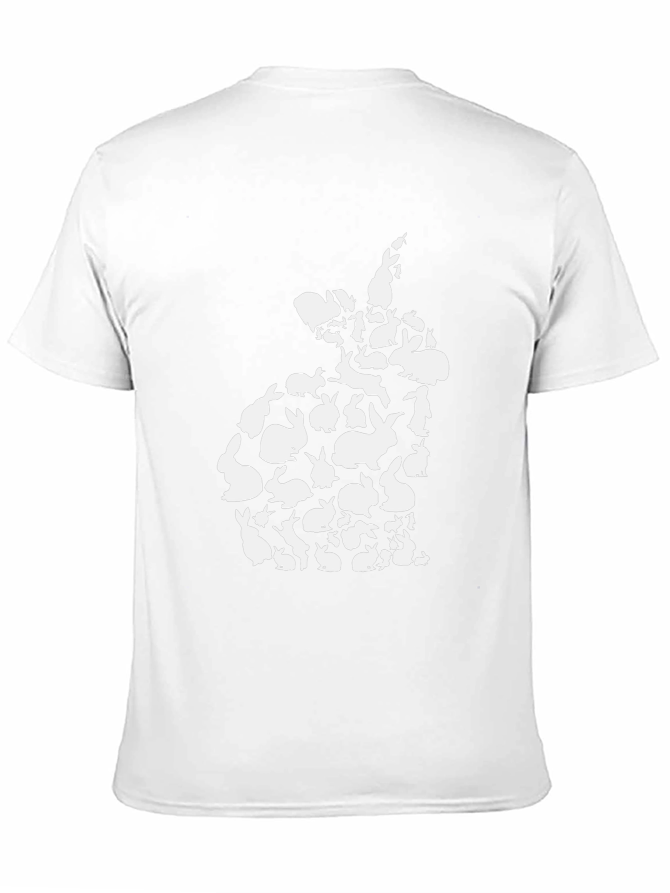 Bunny Silhouette T-Shirt - Easter Rabbit Tee