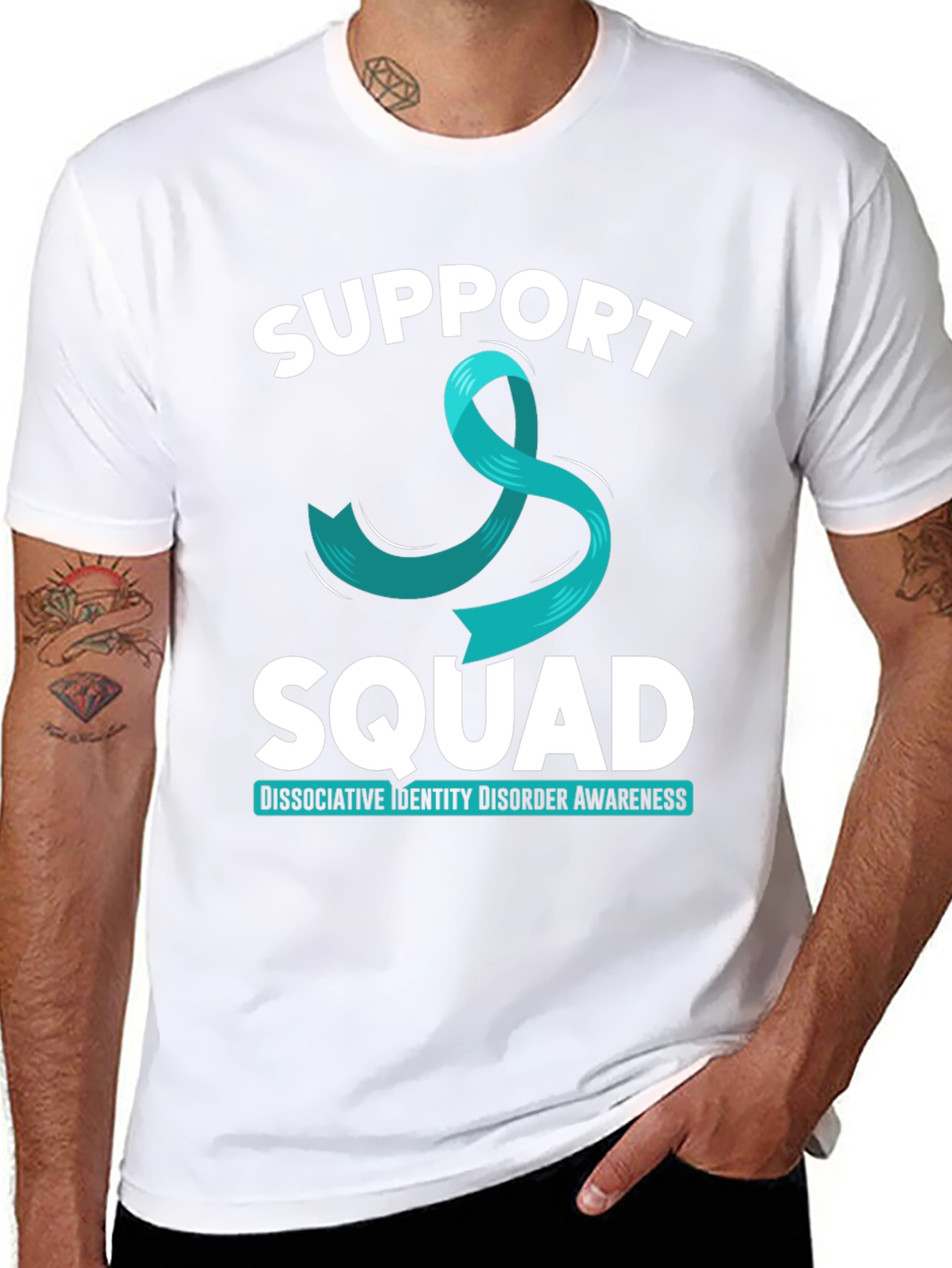 Support Squad Dissociative Identity Disorder Awareness T-Shirt