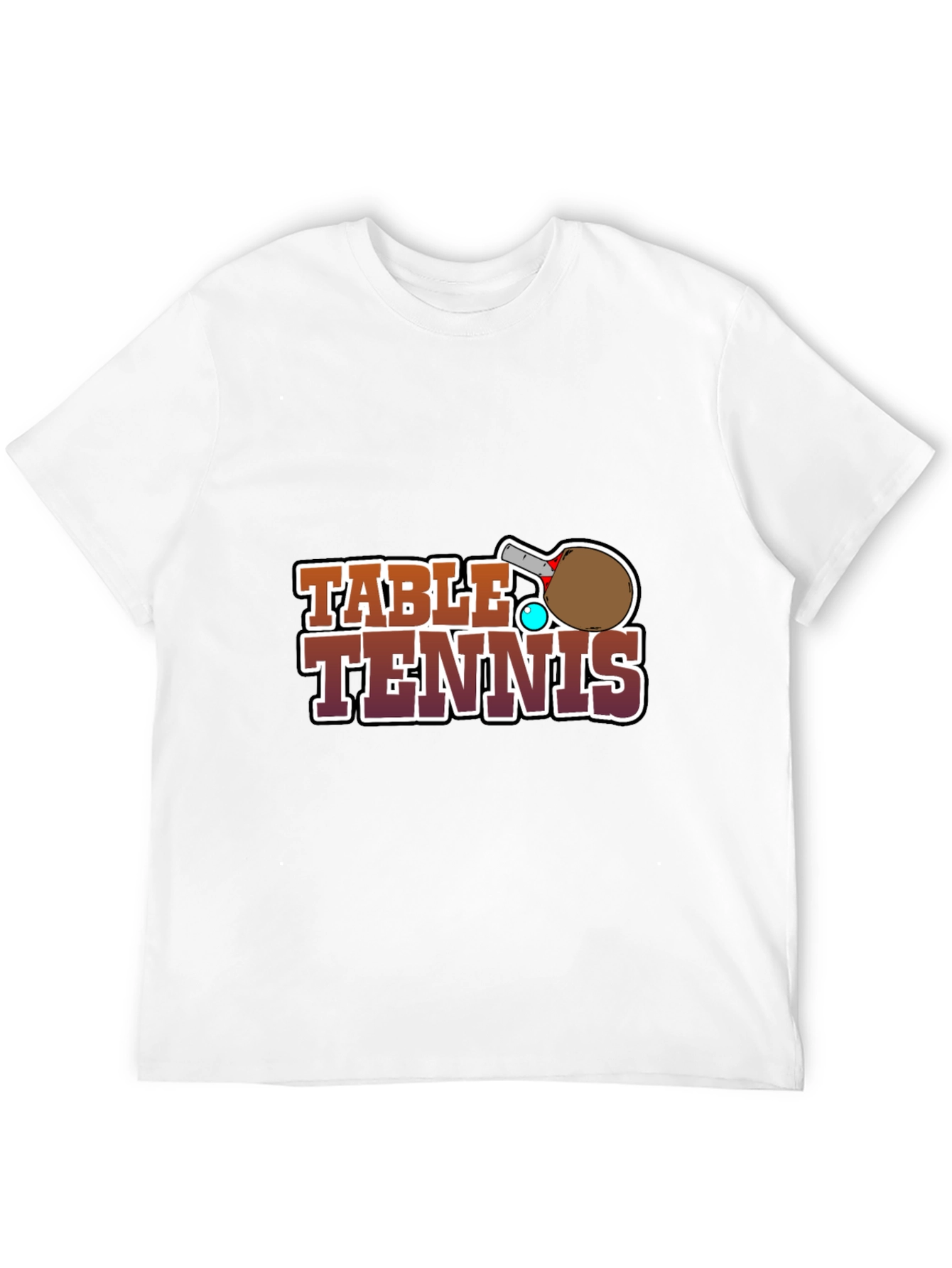 Table Tennis T-Shirt - Playful Design