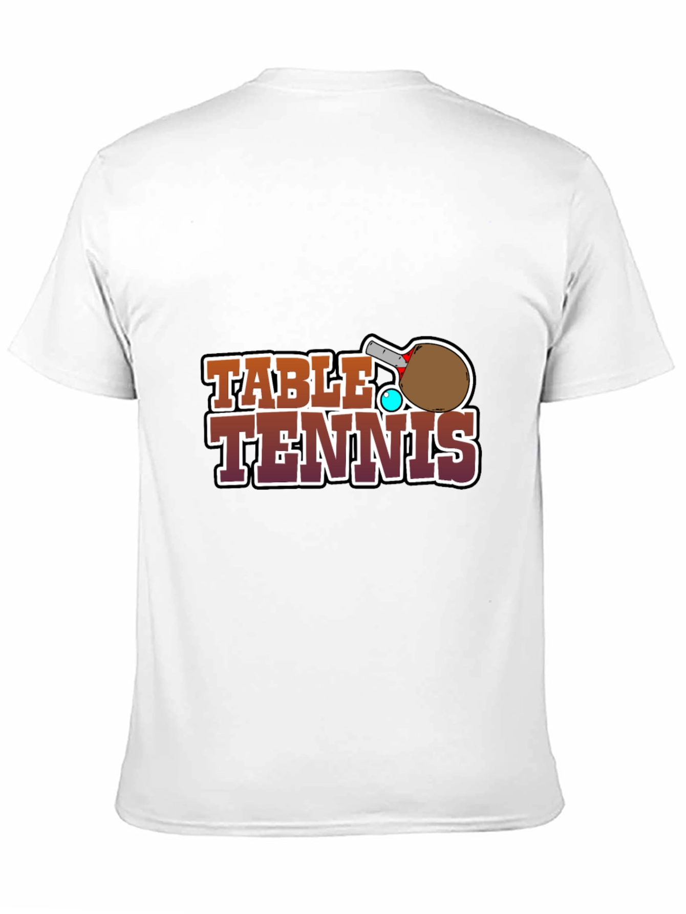 Table Tennis T-Shirt - Playful Design
